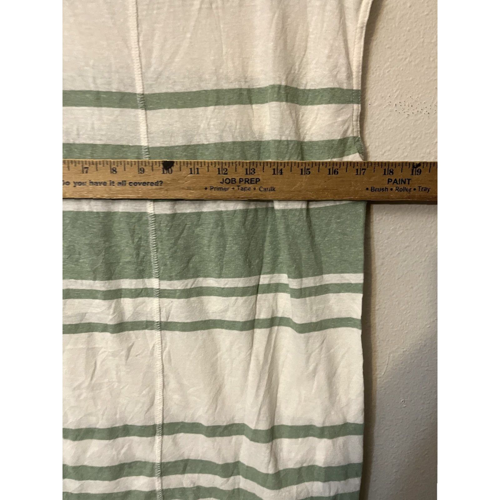 Gap Gap Green White Striped Sleeveless Tank Top Blouse Women Small Tank Women Size S Green Accent Ruffle Cotton Viscoe Basic VINTAGE not specified Size S / US 4 / IT 40 - 5 Thumbnail