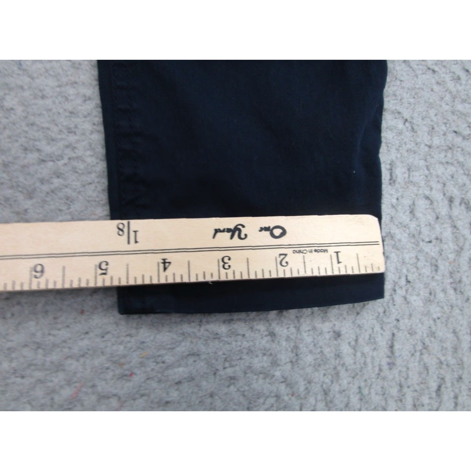 Vintage ATM Pants Womens 6 Navy Blue Utility Trousers Military Chino Tapered Casual Pockets Reg Leg Style Womens Pants Size 28" / US 6 / IT 42 - 5 Thumbnail