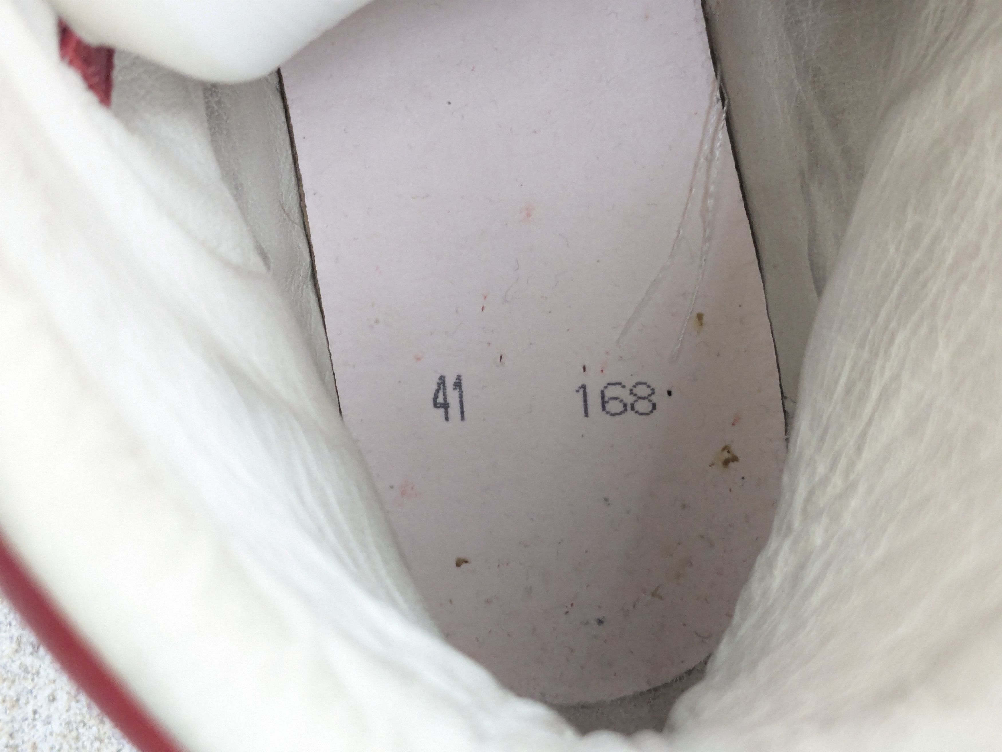 Maison Margiela Maison Margiela Future Red 8 41 Leather High Tops Size US 8 / EU 41 - 10 Thumbnail