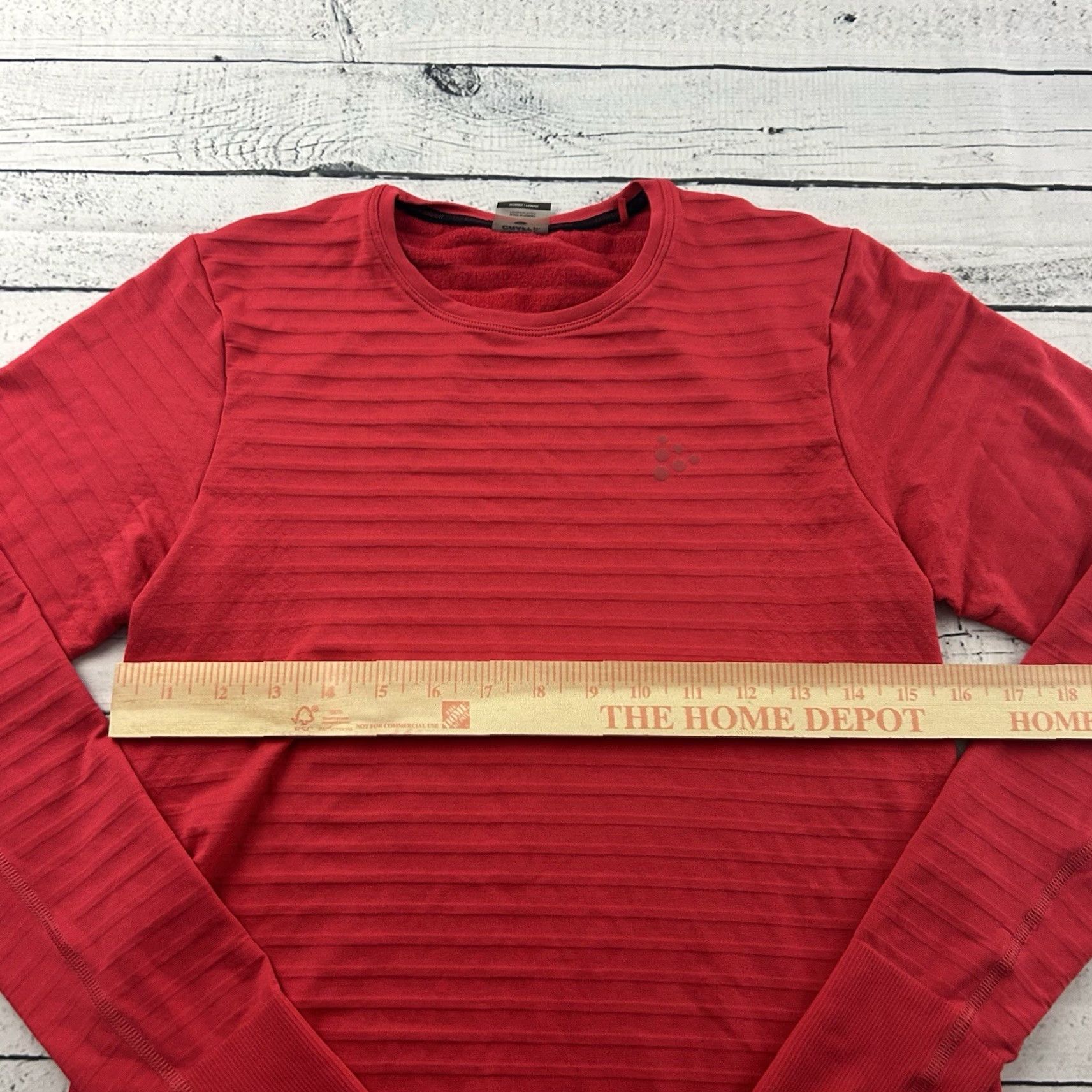 Vintage Craft Keep Warm Comfort Long Sleeve Baselayer Athletic Top Women's M Red Nike Size M / US 6-8 / IT 42-44 - 3 Thumbnail