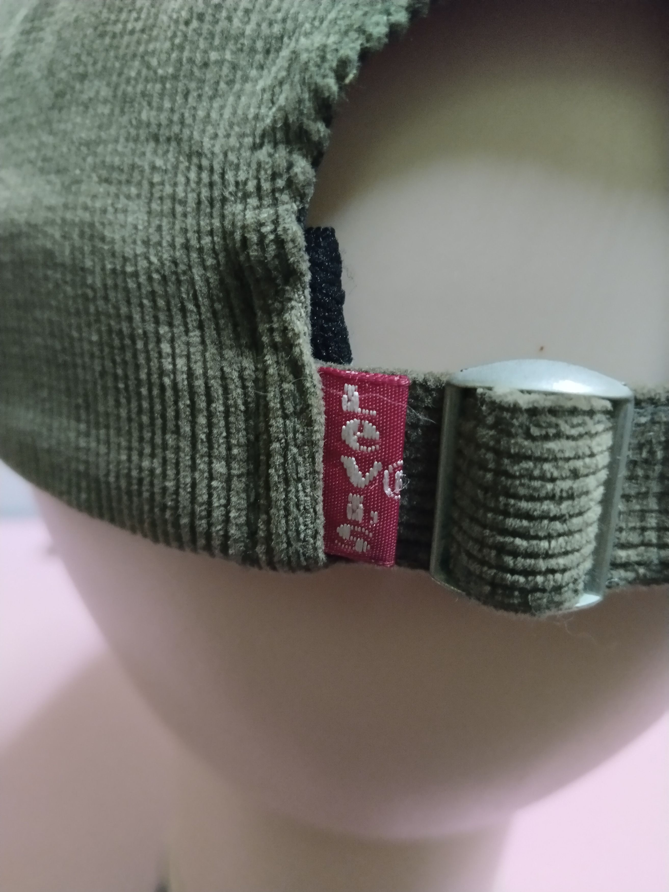 Denime × Vintage VINTAGE LEVI'S STRAUSS CUDUROY ADJUSTABLE BUCKLE Size ONE SIZE - 5 Thumbnail