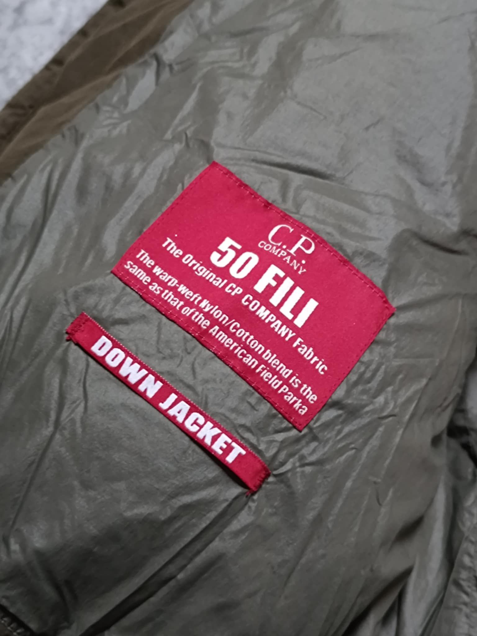 C.P. Company C.P. Company 50 Fili Field Down Jacket Lens Goggle Parka Size US S / EU 44-46 / 1 - 10 Thumbnail