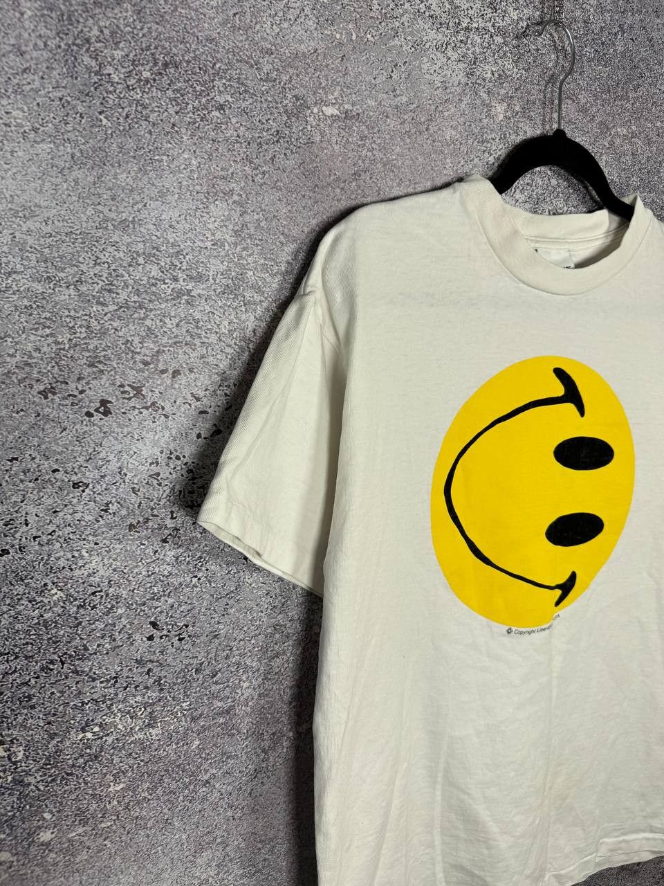 READYMADE READYMADE SMILEY FACE WHITE TEE Size US S / EU 44-46 / 1 - 3 Thumbnail
