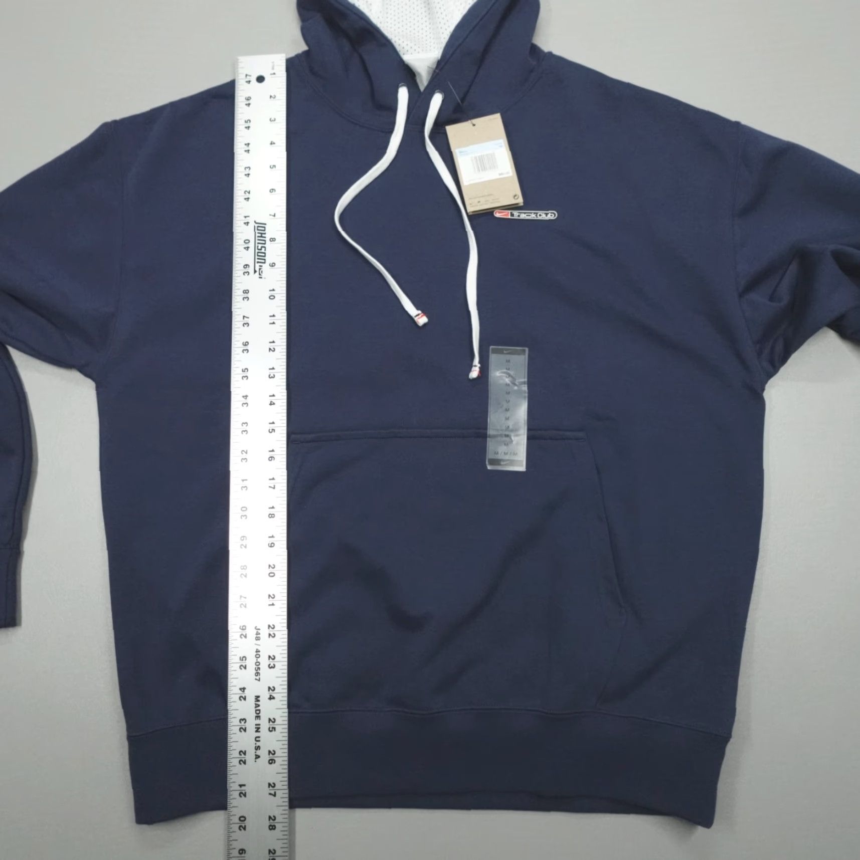 Nike Nike Track Club Dri-Fit Fleece Pullover Hoodie Men M Navy FN3395-410 Size US M / EU 48-50 / 2 - 7 Thumbnail