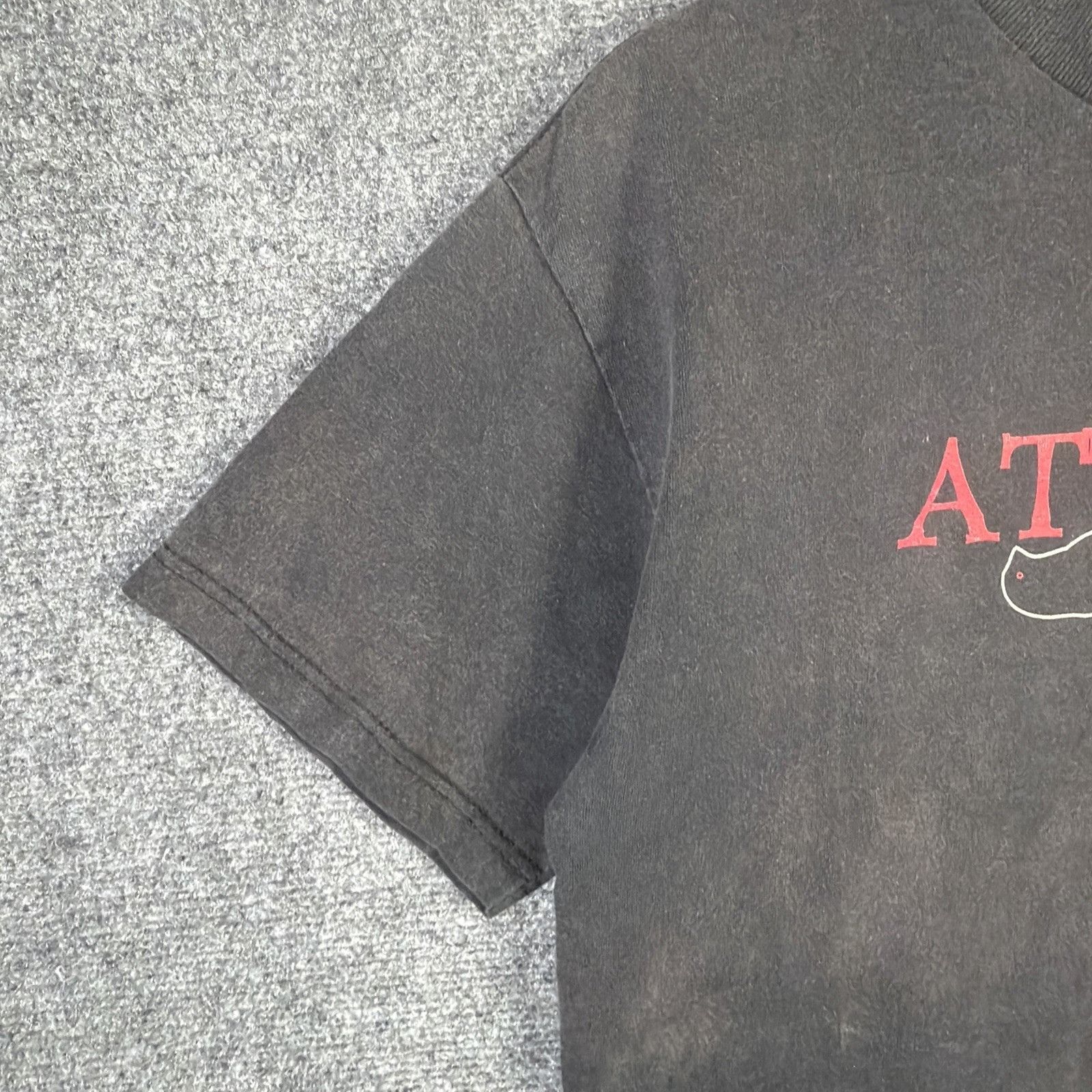 Vintage Vintage Atticus Shirt Medium Black 90s Faded Finch Movie Boo Size US M / EU 48-50 / 2 - 6 Thumbnail
