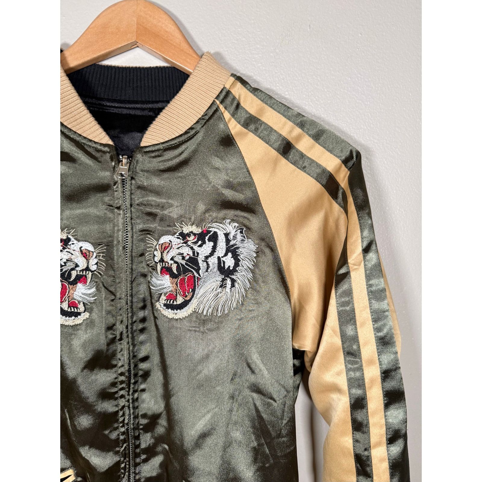 Reversible Japanese Sukajan Embroidered Souvenir Jacket S