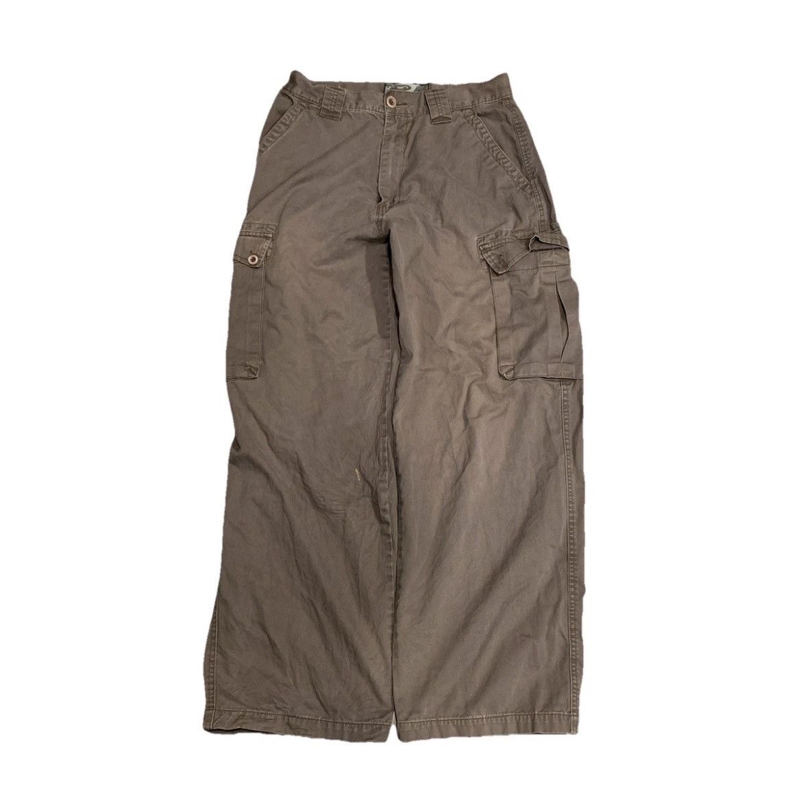 Plugg Cargo Convertible Pants Mens 31x30 Green Baggy JNCO