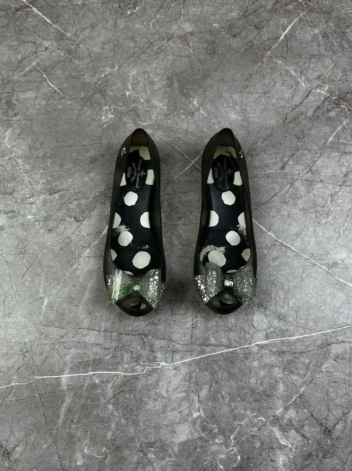 Vivienne Westwood Vintage Vivienne Westwood x Melissa Bow Ballet Flats Shoes Size US 7 / IT 37 - 2 Thumbnail