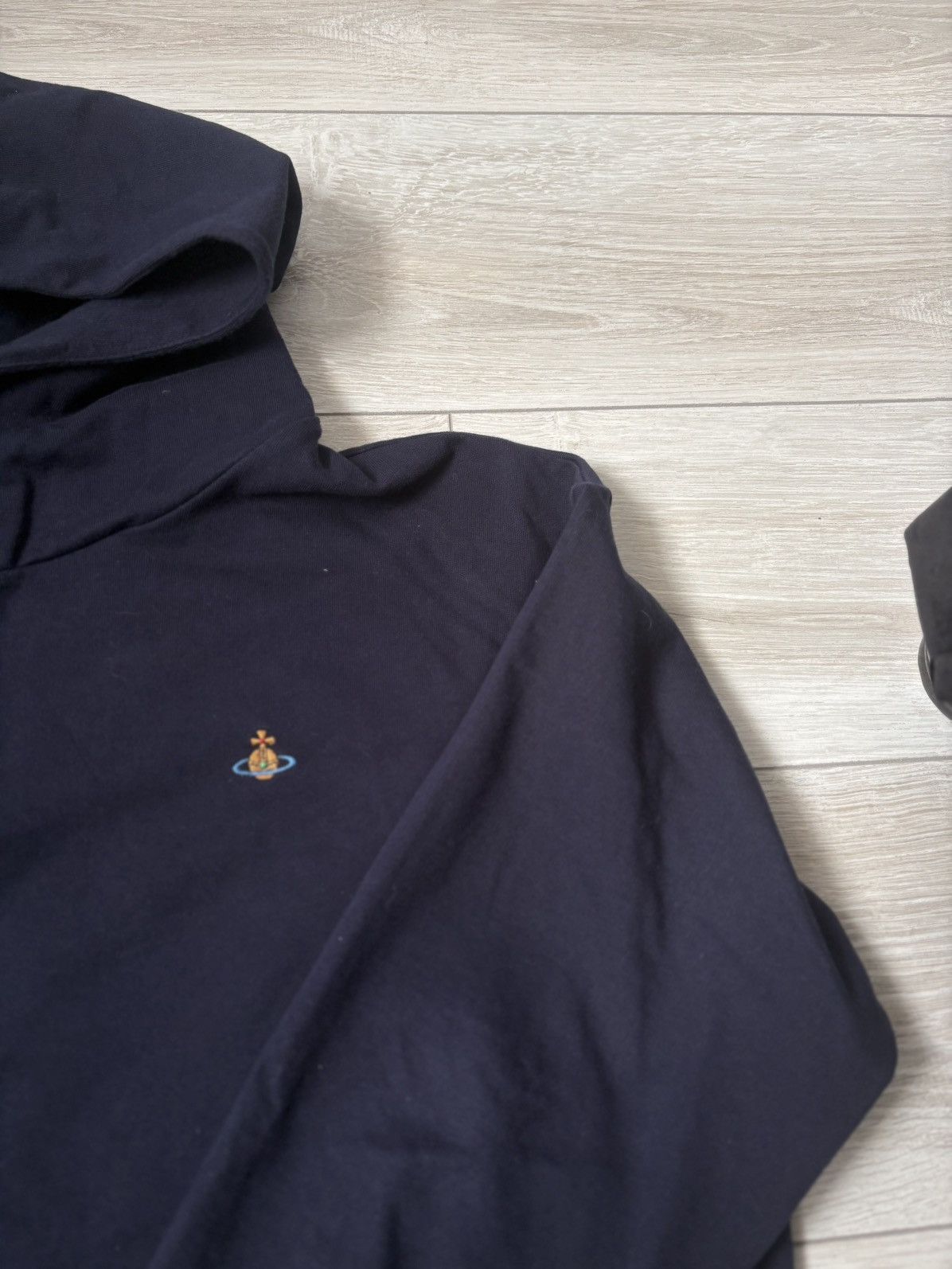 Vivienne Westwood Vivienne Westwood hoodie navy L designer streetwear Size US L / EU 52-54 / 3 - 2 Thumbnail