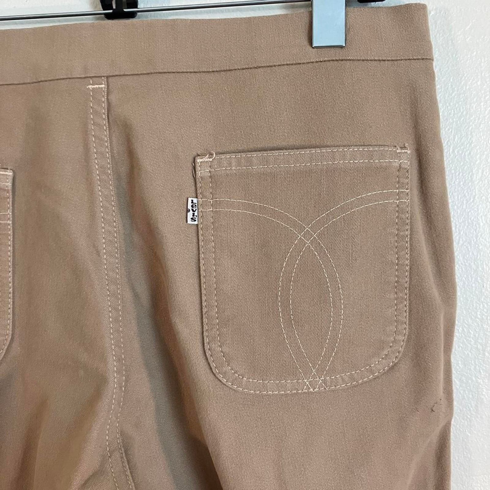 Levi's × Vintage Vintage 80s Levi’s Action Jeans Straight Leg Slack Pants Size US 34 / EU 50 - 4 Thumbnail