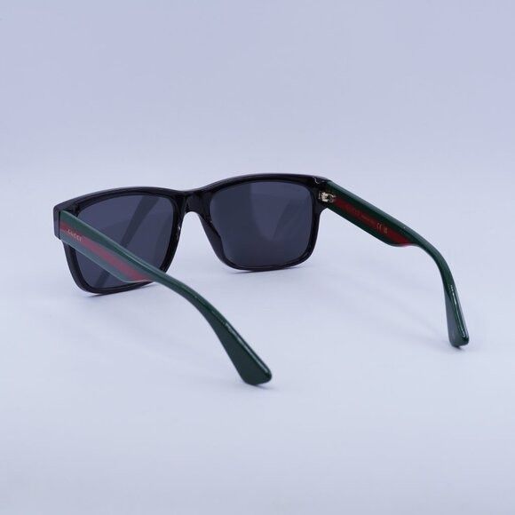 Gucci 🕶️ New Gucci GG0340S 006 Sunglasses - Shiny Black Size ONE SIZE - 9 Thumbnail