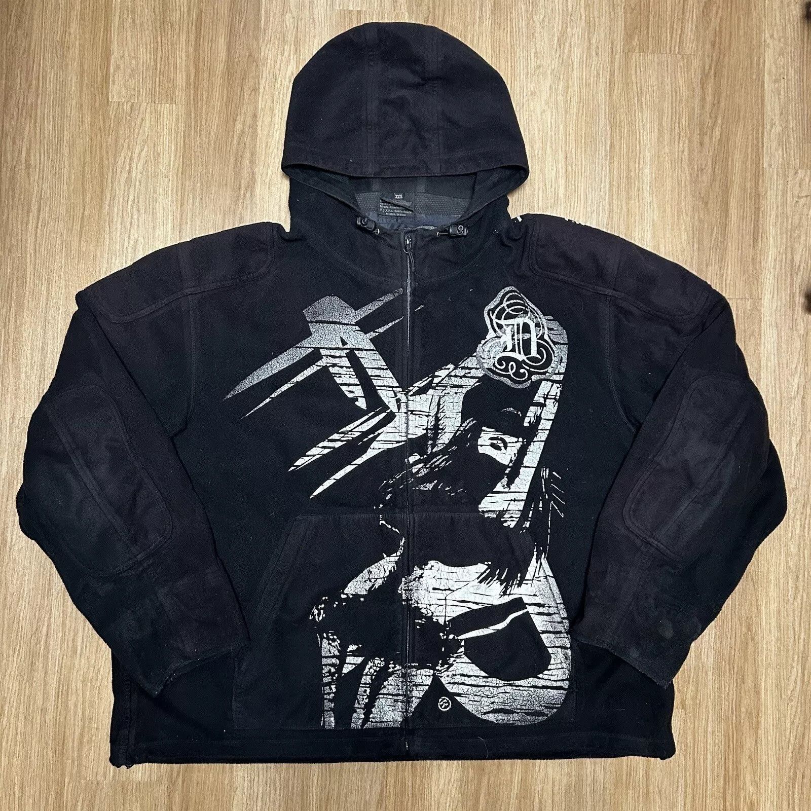 Harley Davidson Vintage Harley Davidson HeavyDuty Full Zip Riding Size US XXL / EU 58 / 5 - 1 Thumbnail
