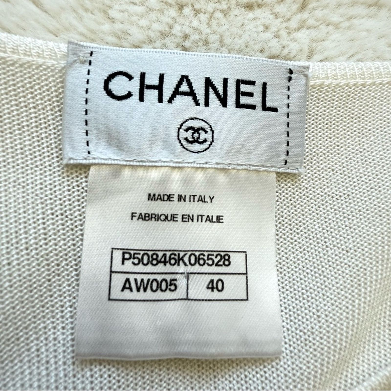 Chanel CHANEL women blouse size 40 FR or size 8 US Authentic 3800$ Size M / US 6-8 / IT 42-44 - 7 Thumbnail