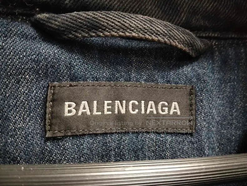 Balenciaga Balenciaga Black washed denim cotton coat Size US S / EU 44-46 / 1 - 3 Thumbnail