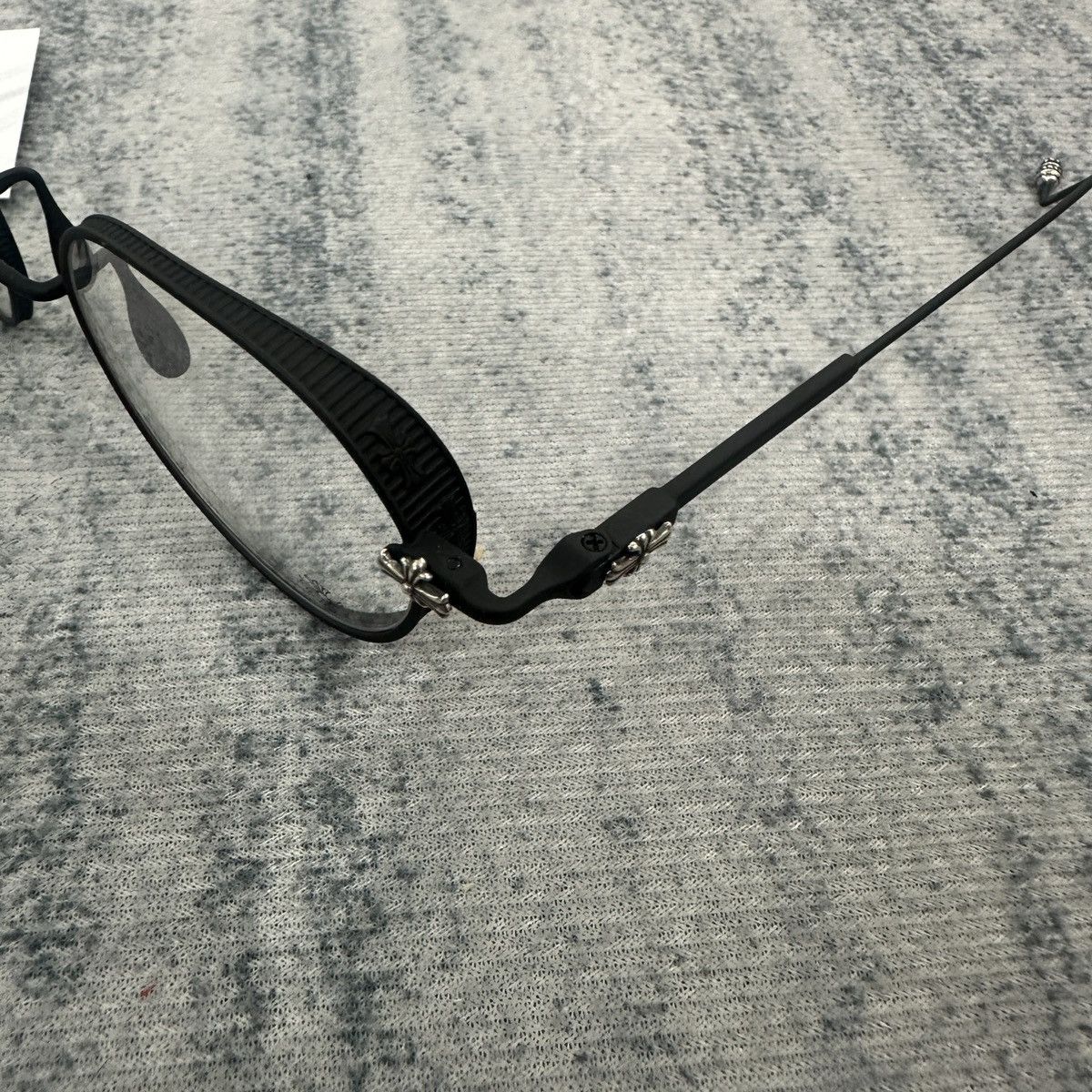 Chrome Hearts CHROME HEARTS VAGASOREASS MATTE BLACK EYEGLASSES Size ONE SIZE - 5 Thumbnail