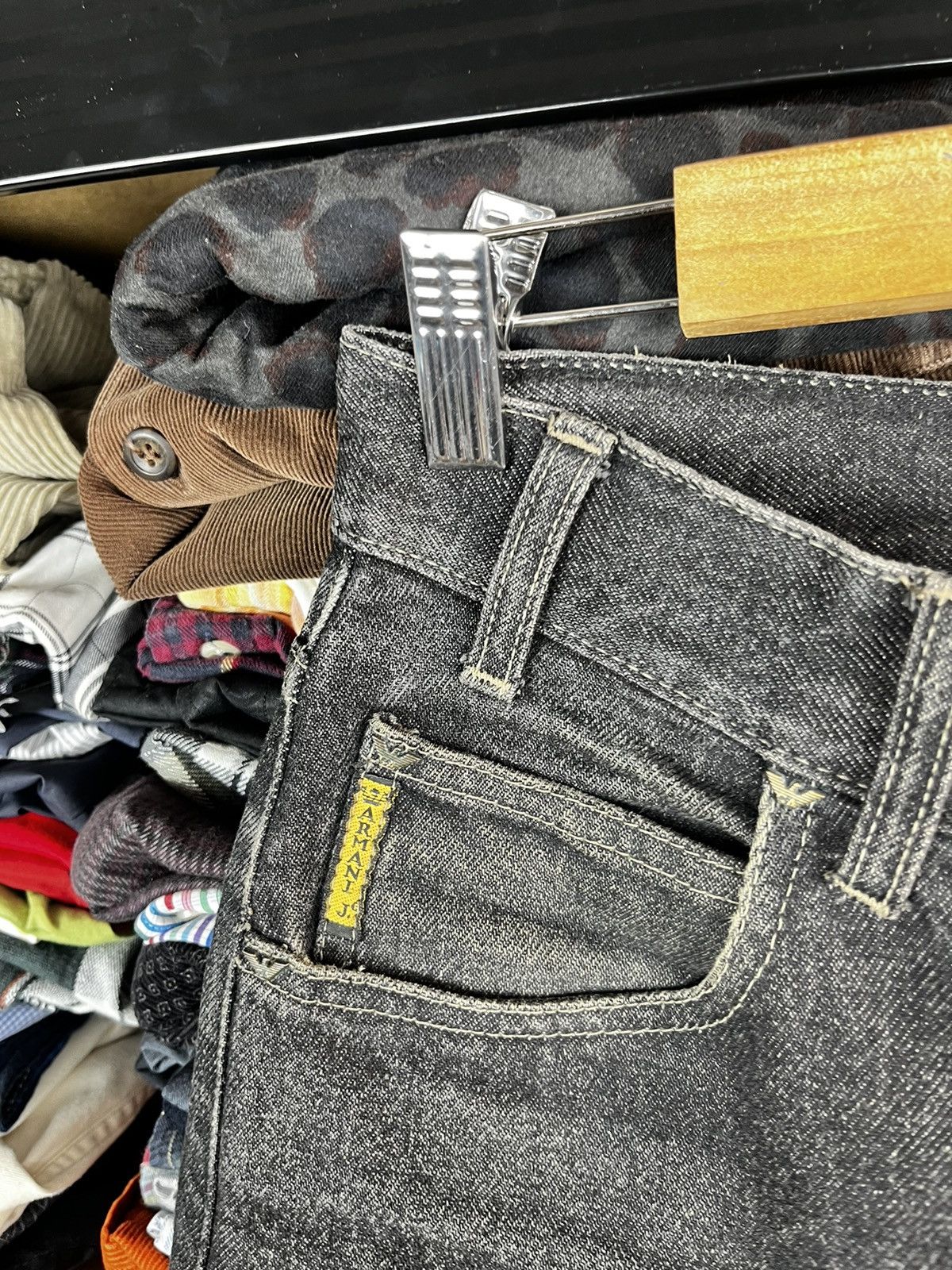 Armani × Vintage Armani denim vintage Size US 30 / EU 46 - 13 Thumbnail