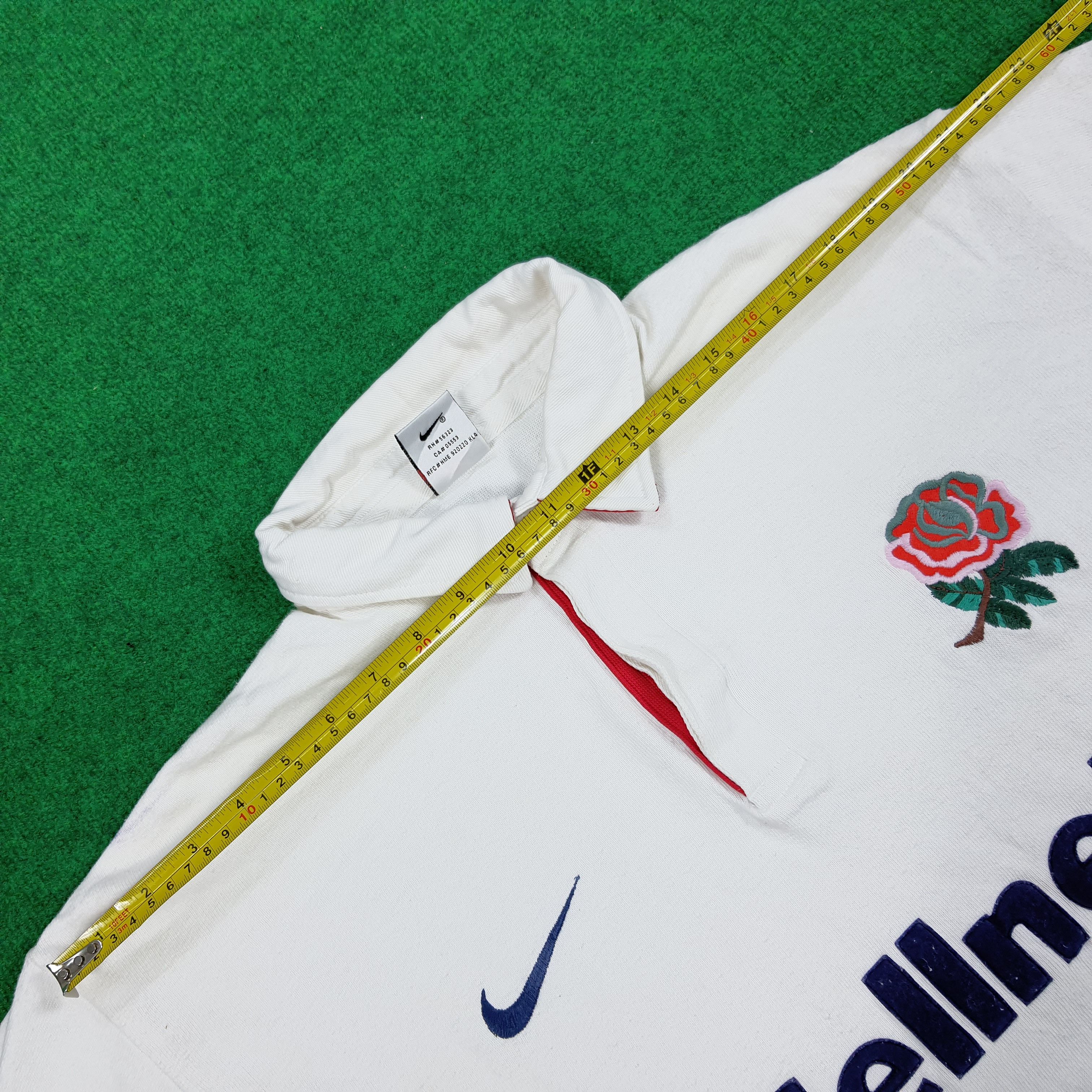 Nike × Vintage Vintage Nike Cellnet 90s Long Sleeve Polo Shirt Size US XL / EU 56 / 4 - 11 Thumbnail