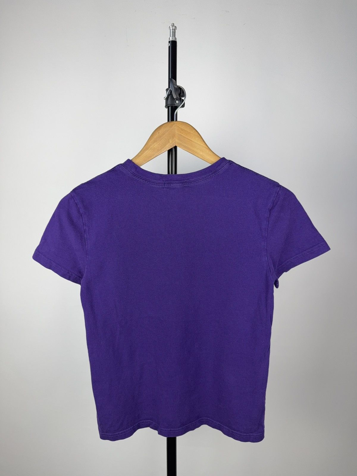 Designer × Polo Ralph Lauren Polo Ralph Lauren Black Basic Purple T-Shirt Green Logo S Size S / US 4 / IT 40 - 5 Thumbnail