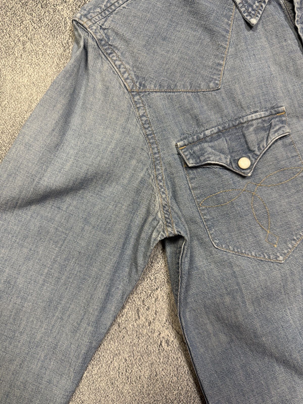 RRL Ralph Lauren Vintage 90s RRL Double RL Ralph Lauren Denim Jacket USA Size US S / EU 44-46 / 1 - 15 Thumbnail