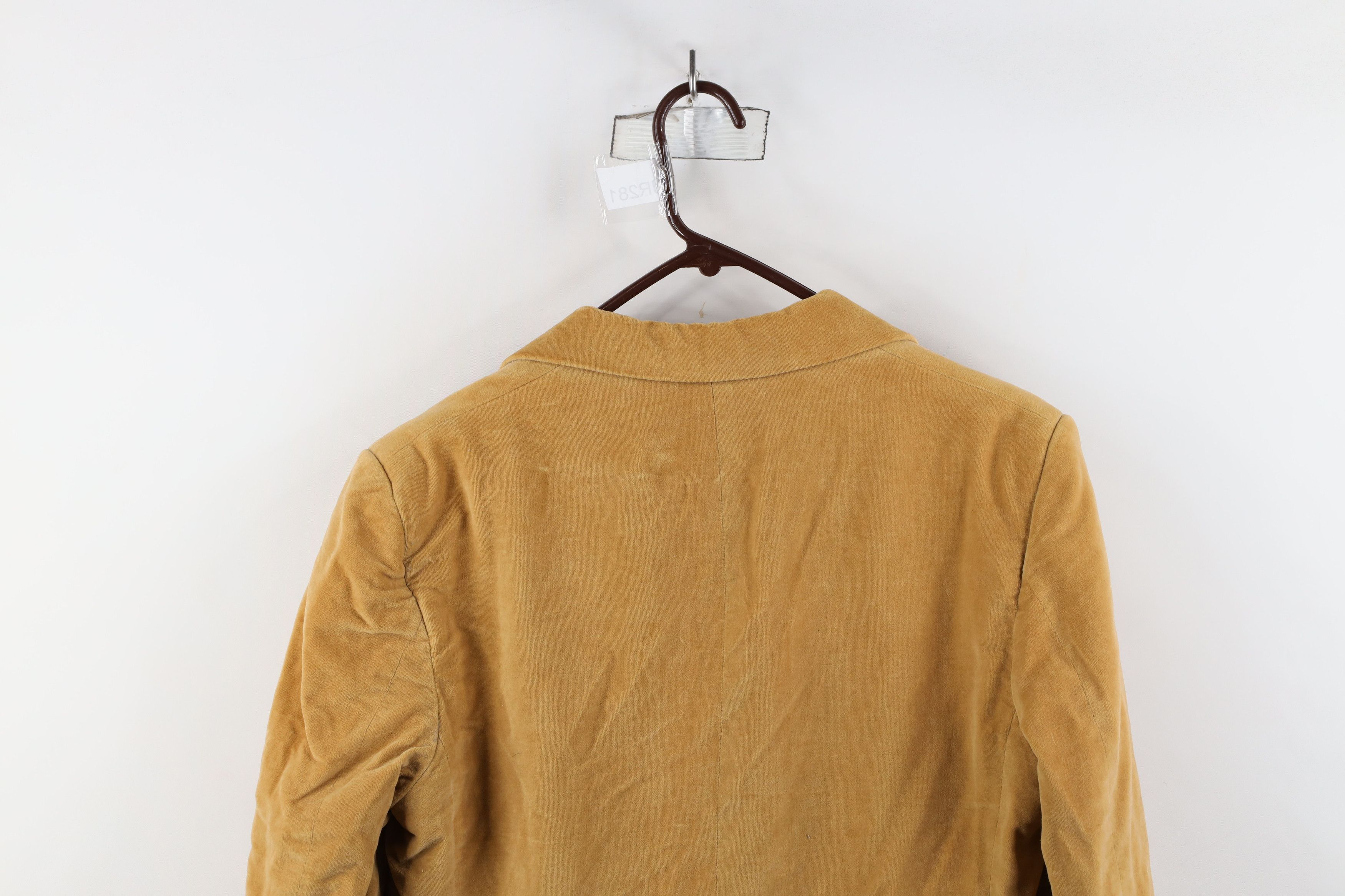 Vintage Vintage 60s 70s Streetwear Button Velour Suit Blazer Jacket Size US XL / EU 56 / 4 - 14 Thumbnail