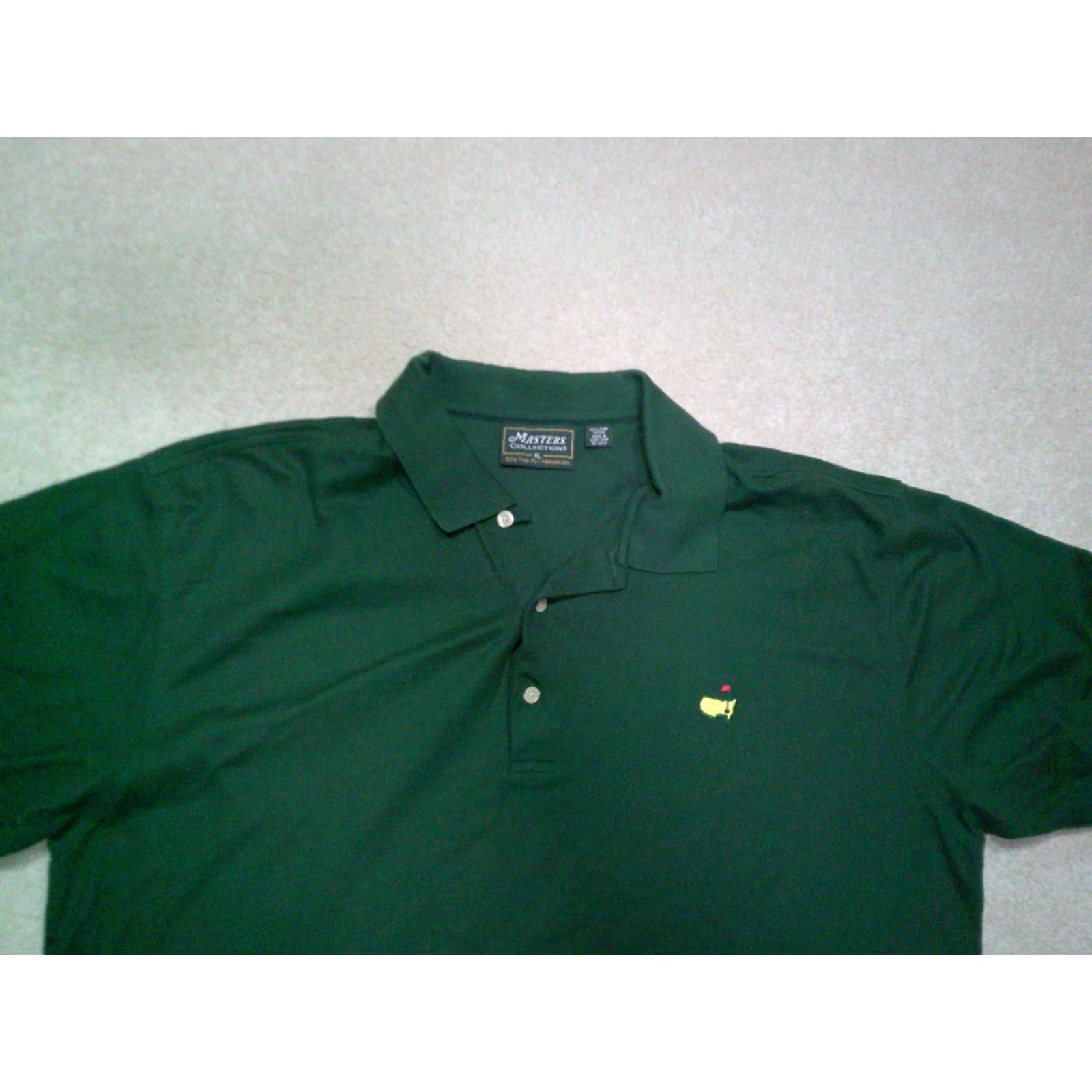 Vintage Masters Collection Polo Shirt Mens XL Green 60s 2 Ply Golf Polo Shirt Mens XL Green 60s 2 Ply Size US XL / EU 56 / 4 - 3 Thumbnail