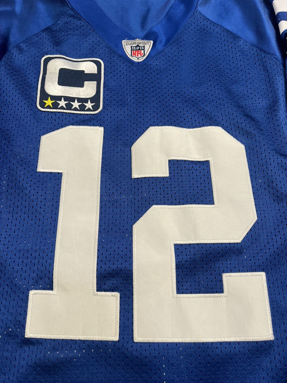 Reebok Reebok NFL Indianapolis Colts Andrew Luck Captain Jersey Size US XL / EU 56 / 4 - 2 Thumbnail