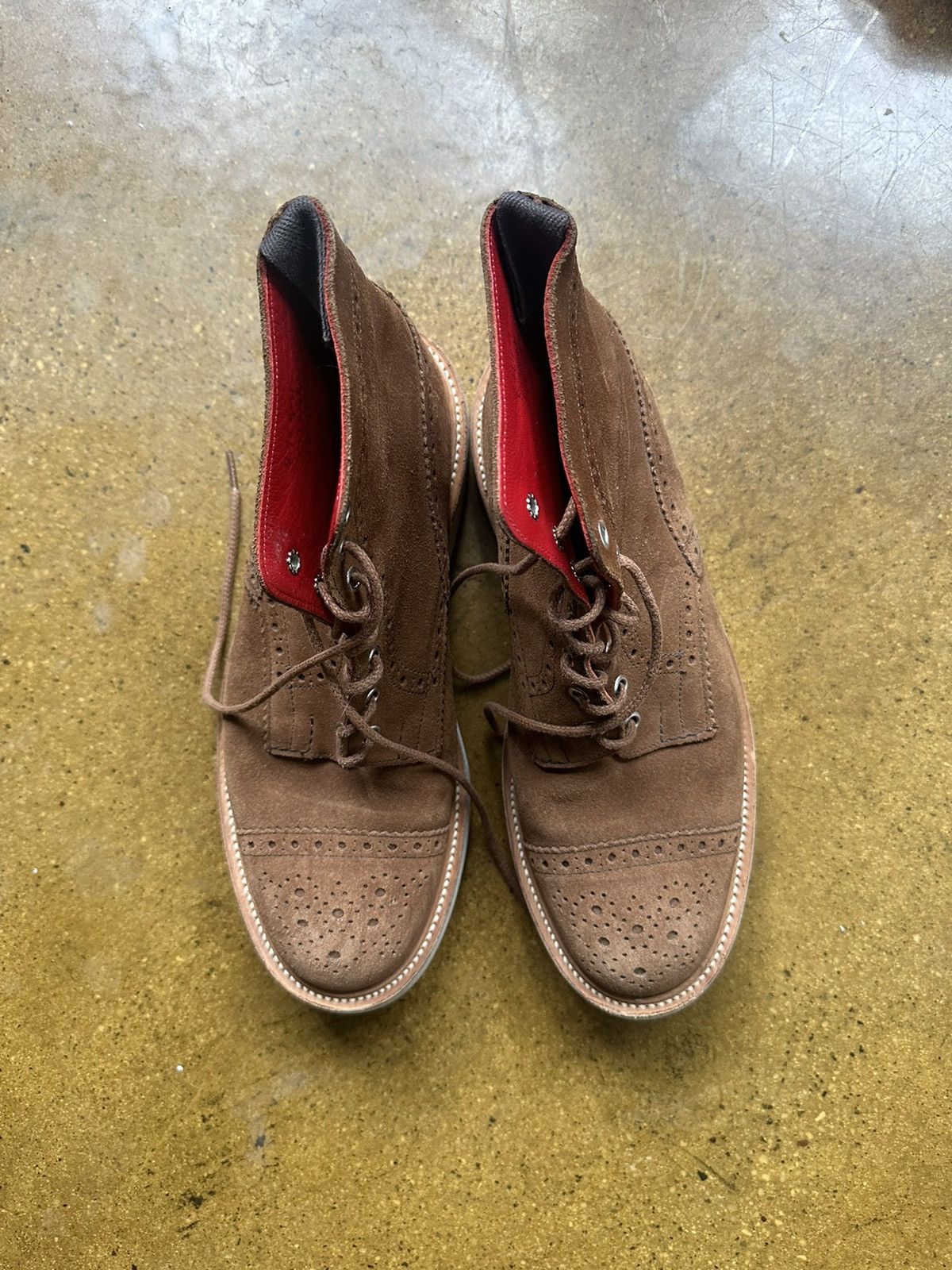 Junya Watanabe Junya Watanabe Man Tricker Snuff Repello Toe Cap Brogue Size US 10.5 / EU 43-44 - 5 Thumbnail