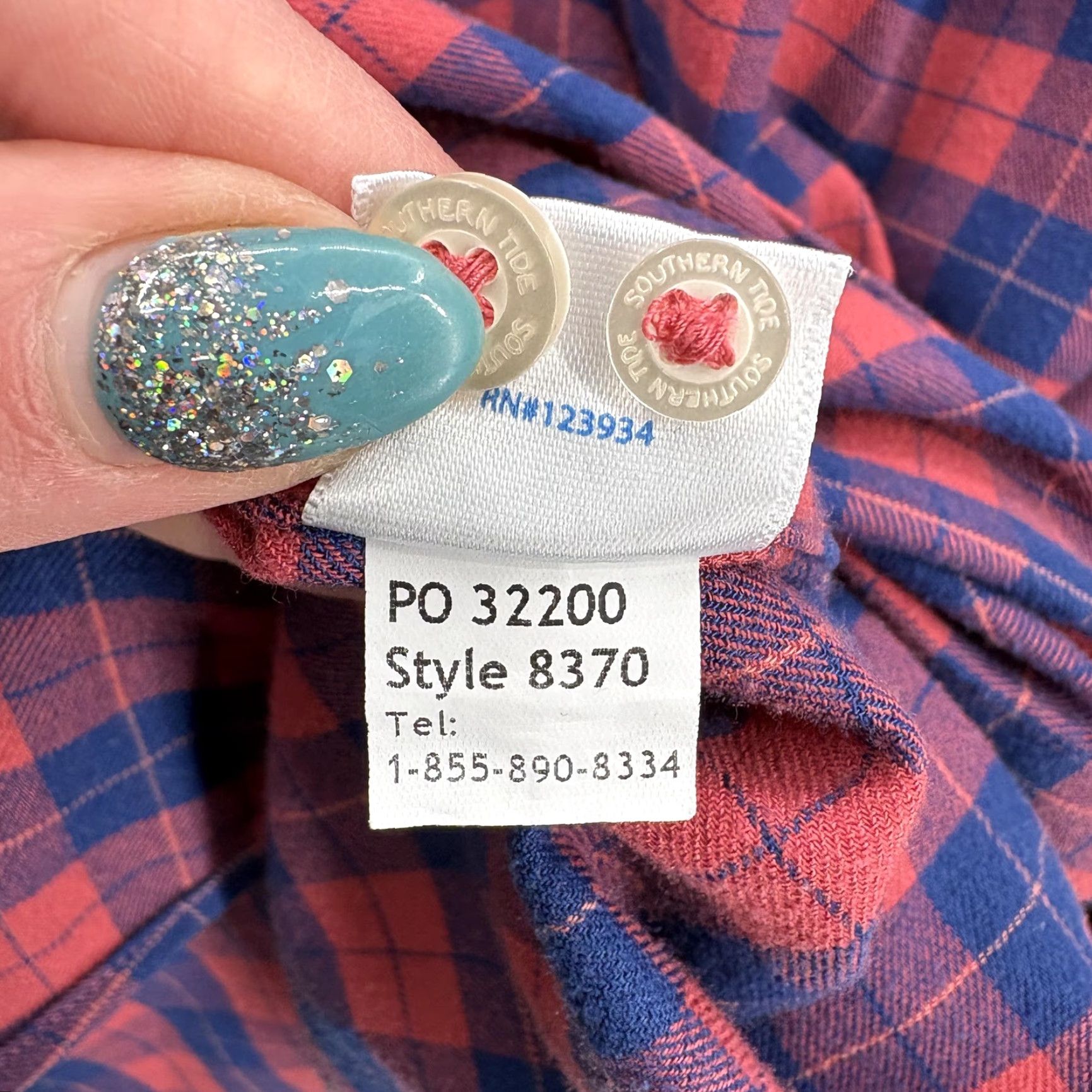 Southern Tide Southern Tide Intercoastal Shirt Mens L Red Plaid Stretch Button-Front Size US L / EU 52-54 / 3 - 5 Thumbnail