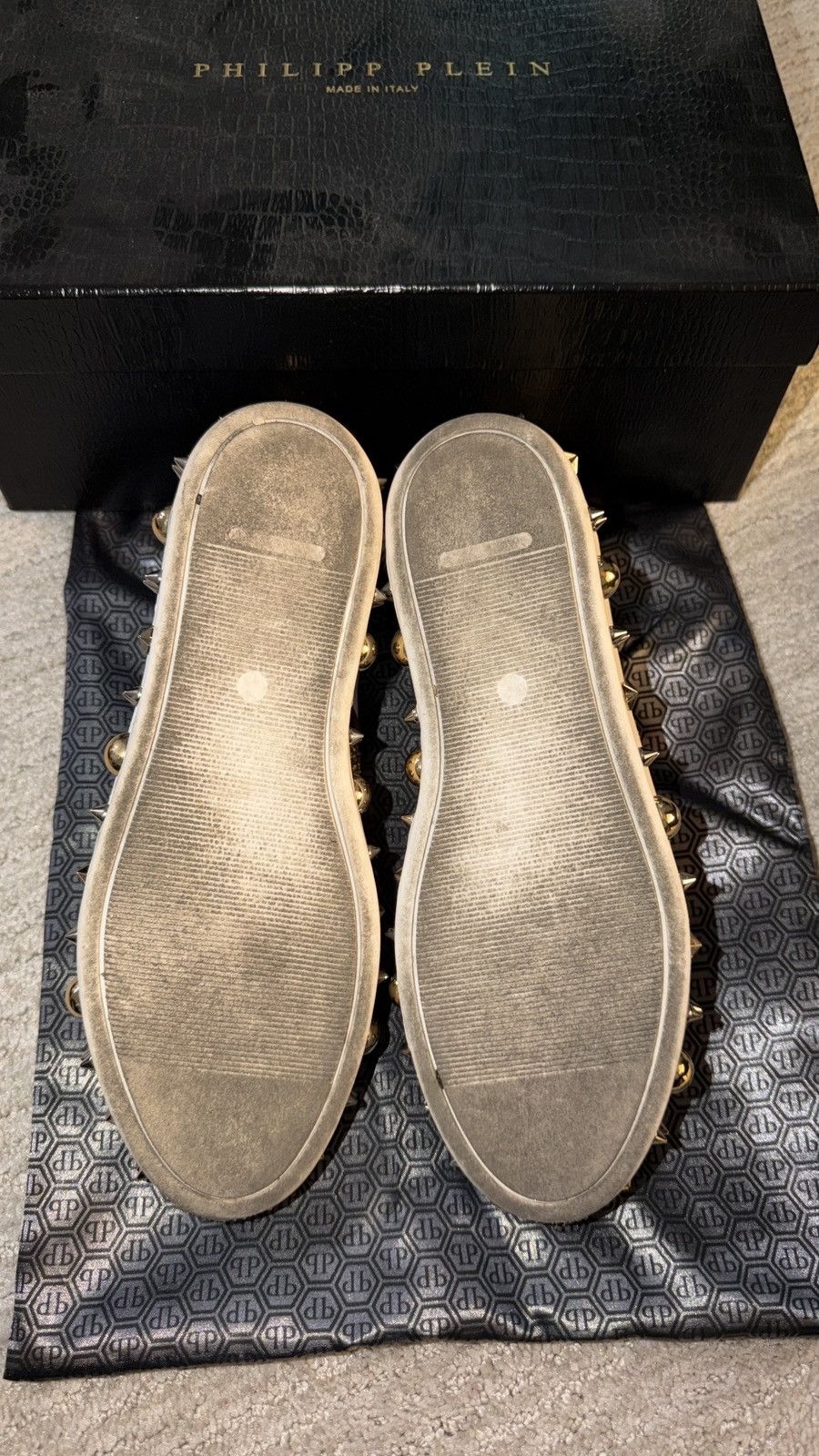 Philipp Plein Philipp Plein Lo-Top Sneakers “Abaza” Size US 7.5 / IT 37.5 - 5 Thumbnail