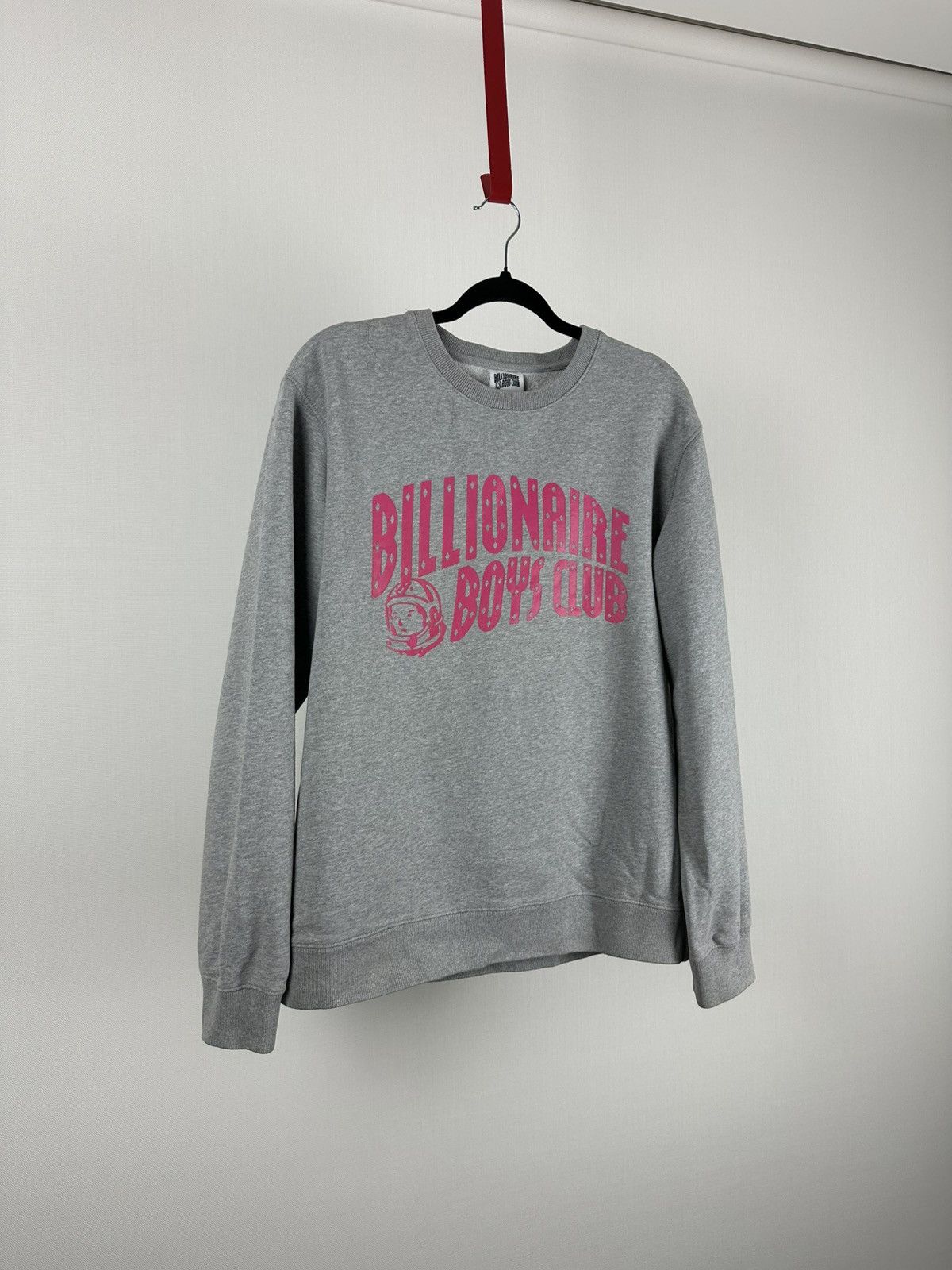 Billionaire Boys Club Billionaire Boys Club Crewneck Sweatshirt Gray Pink Logo Size US L / EU 52-54 / 3 - 3 Thumbnail