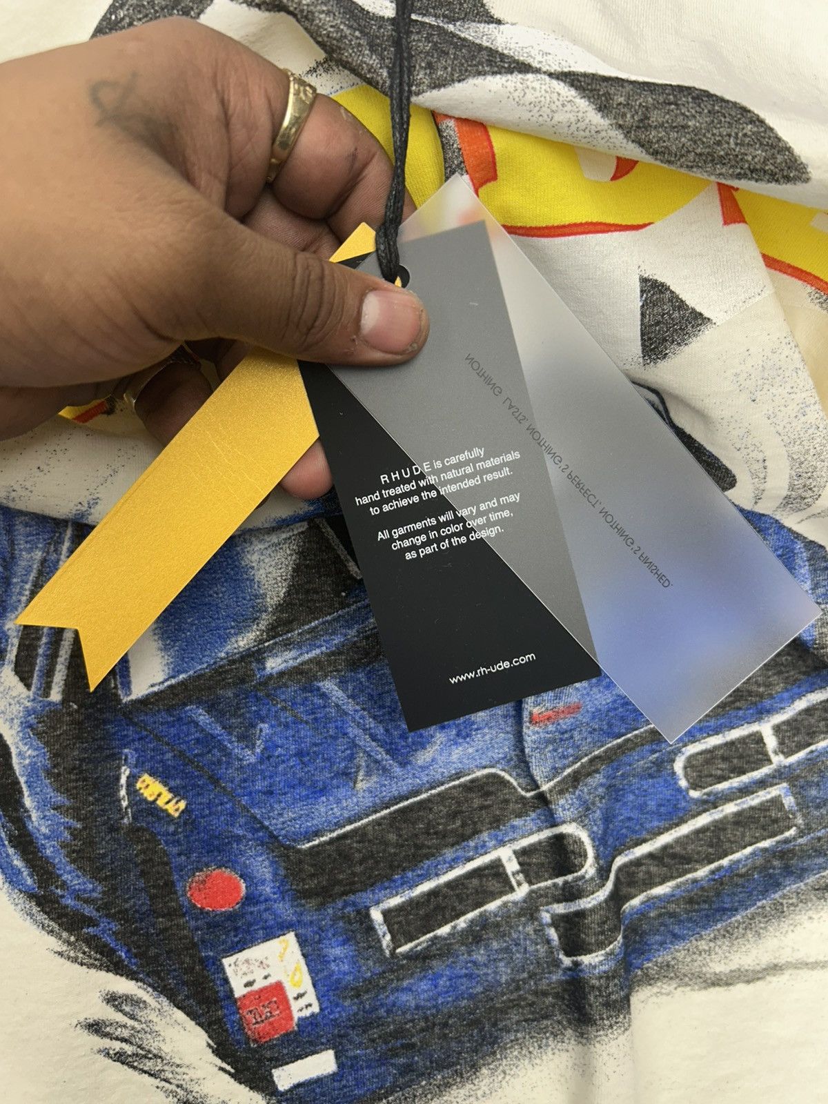 Rhude Rhude Nascar T- Shirt Size US M / EU 48-50 / 2 - 6 Thumbnail