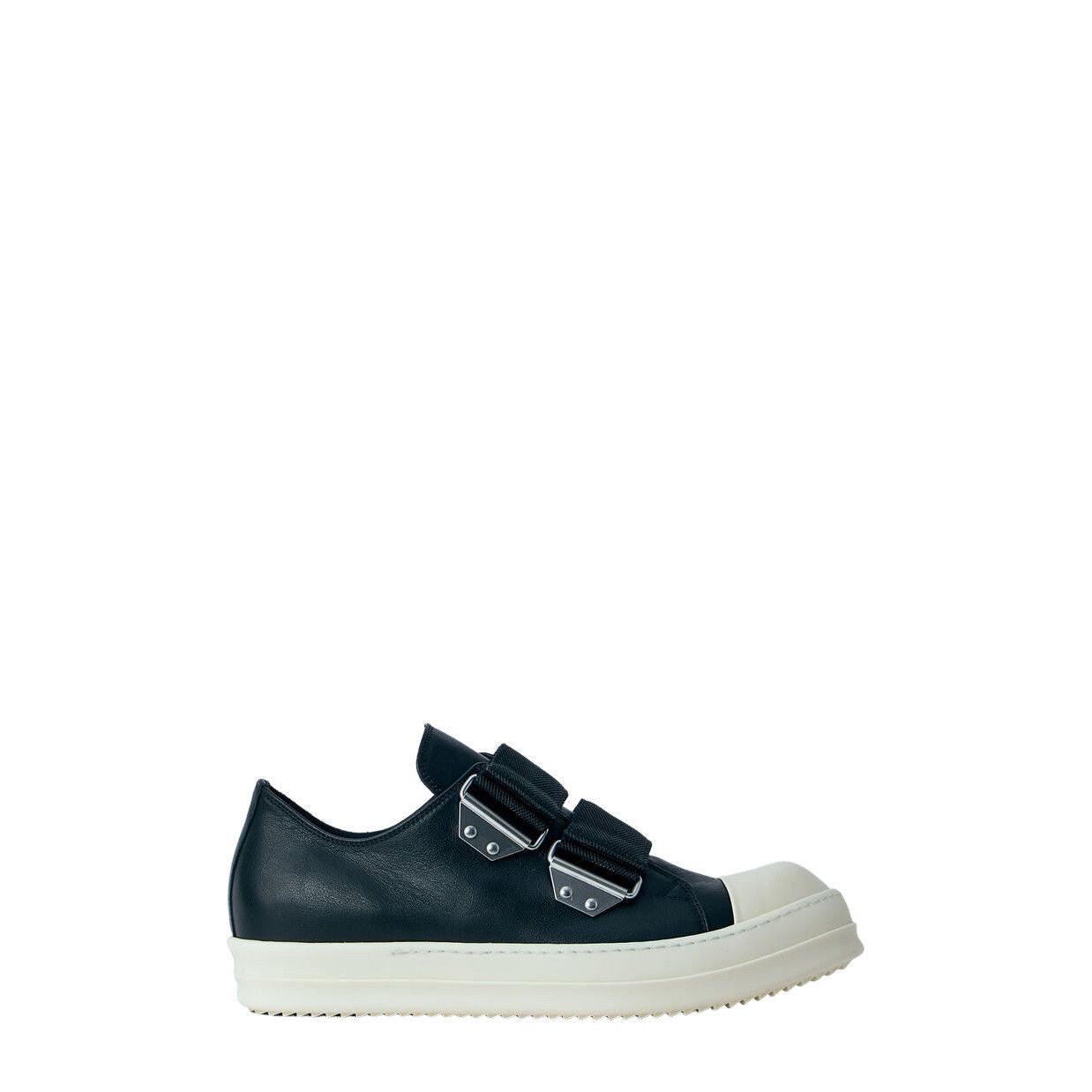 RICK OWENS Temple Strap Black Low Sneakers New & Authentic (