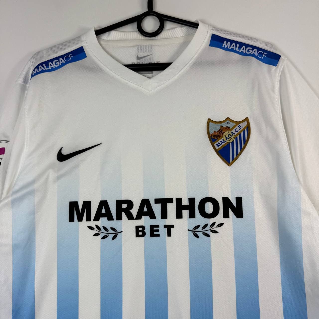 Nike Nike Malaga CF Football Shirt 2018/19 725893-100 Mens Size L Size US L / EU 52-54 / 3 - 2 Thumbnail