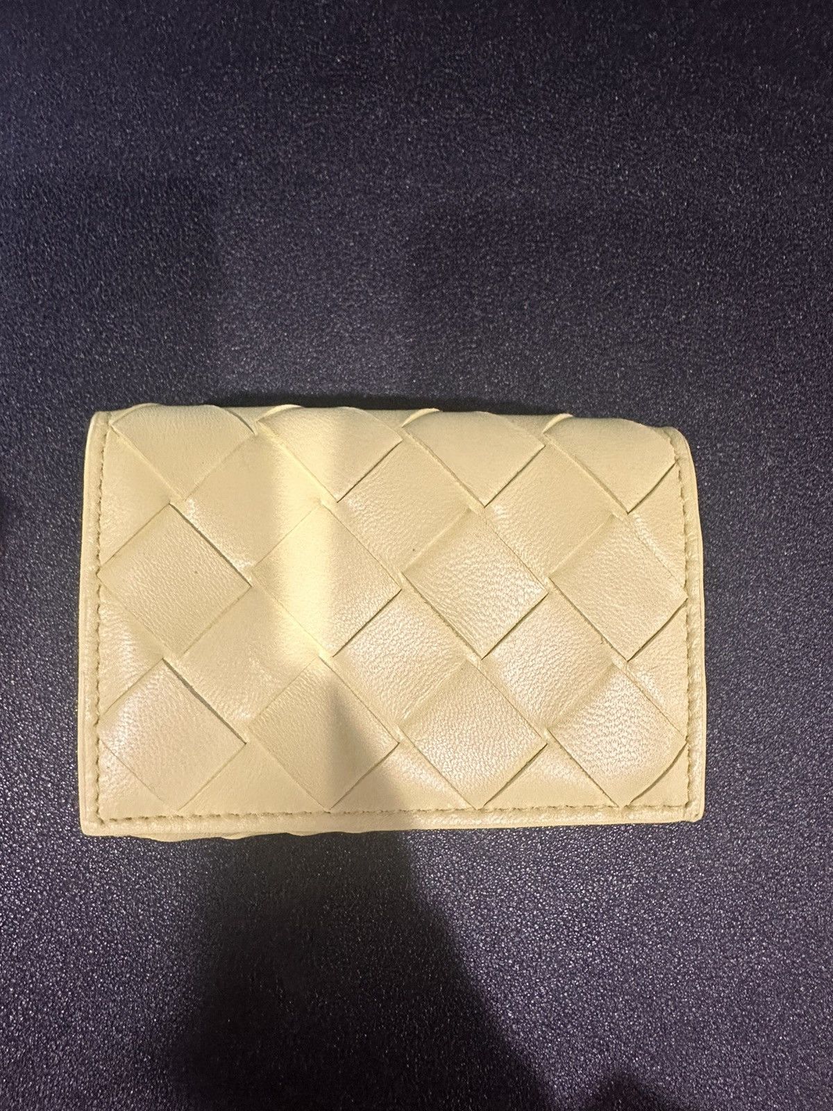 image of Bottega Veneta Bottega Wallet in Yellow, Women's