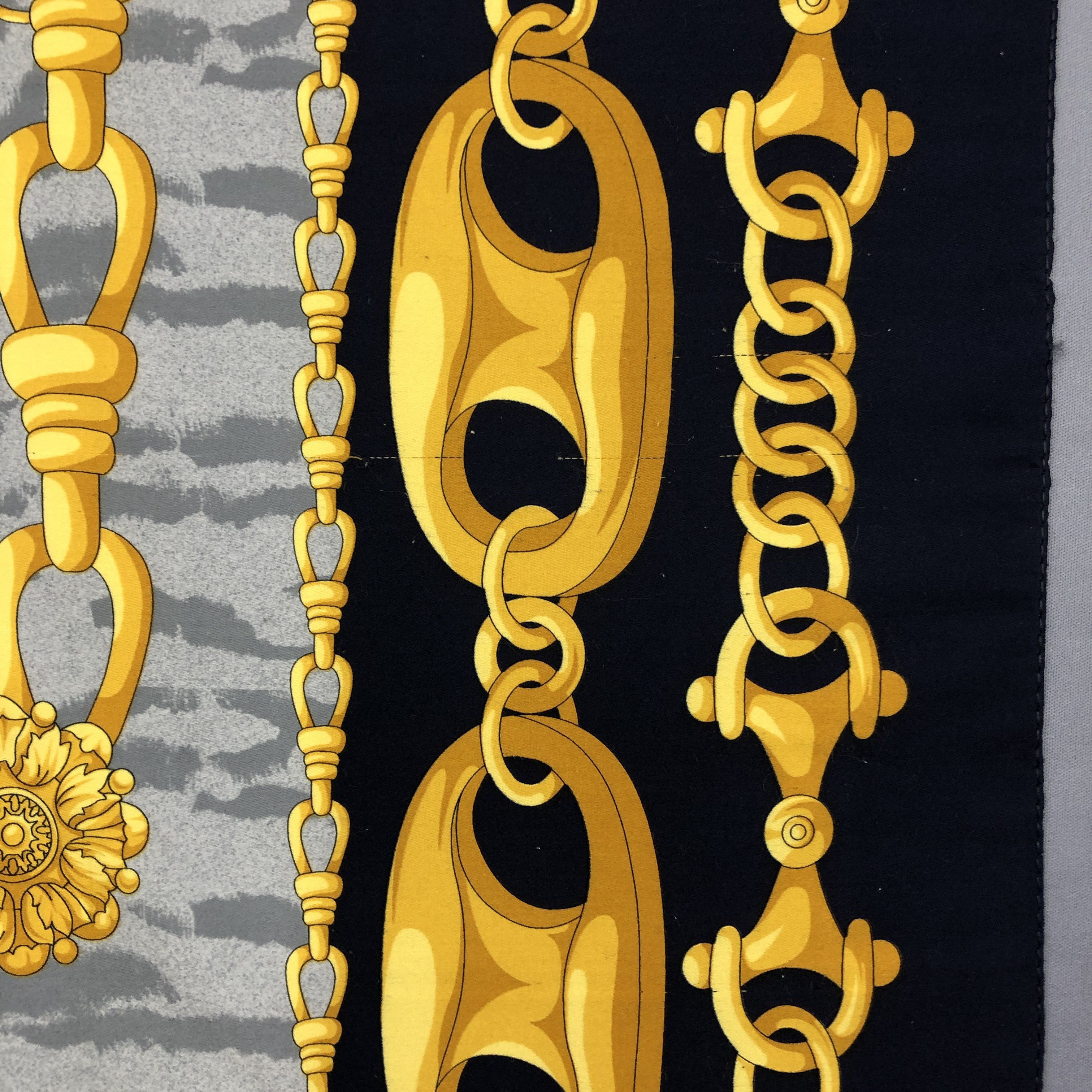 Japanese Brand Vintage Marcogalo SILK Scarf Twill Stole Wraps Scarves Size ONE SIZE - 5 Thumbnail