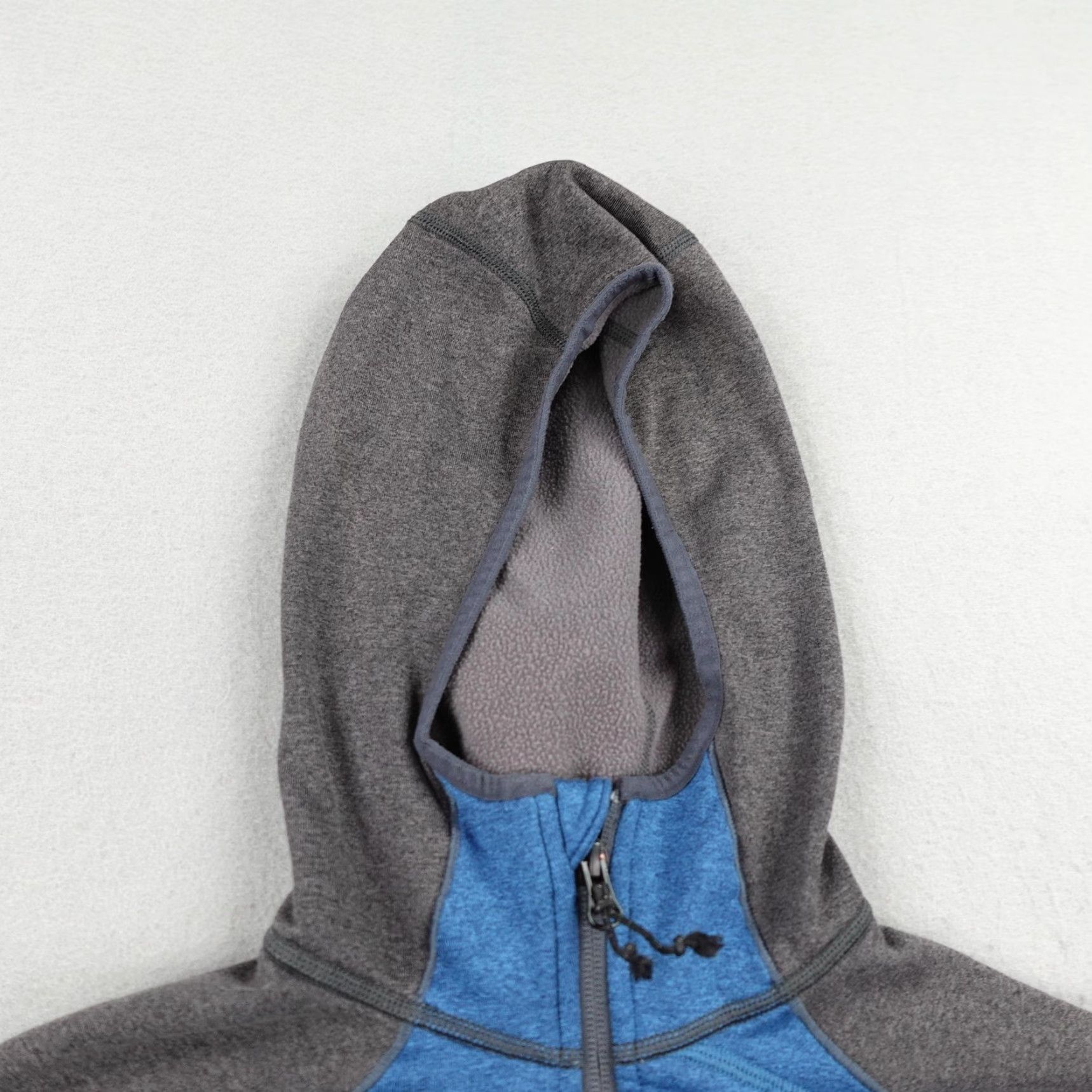 Vintage LL Bean Hoodie Mens Medium Blue Gray 1/2 Zip Fleece Hooded Tech Jacket Sweater Size US M / EU 48-50 / 2 - 2 Thumbnail