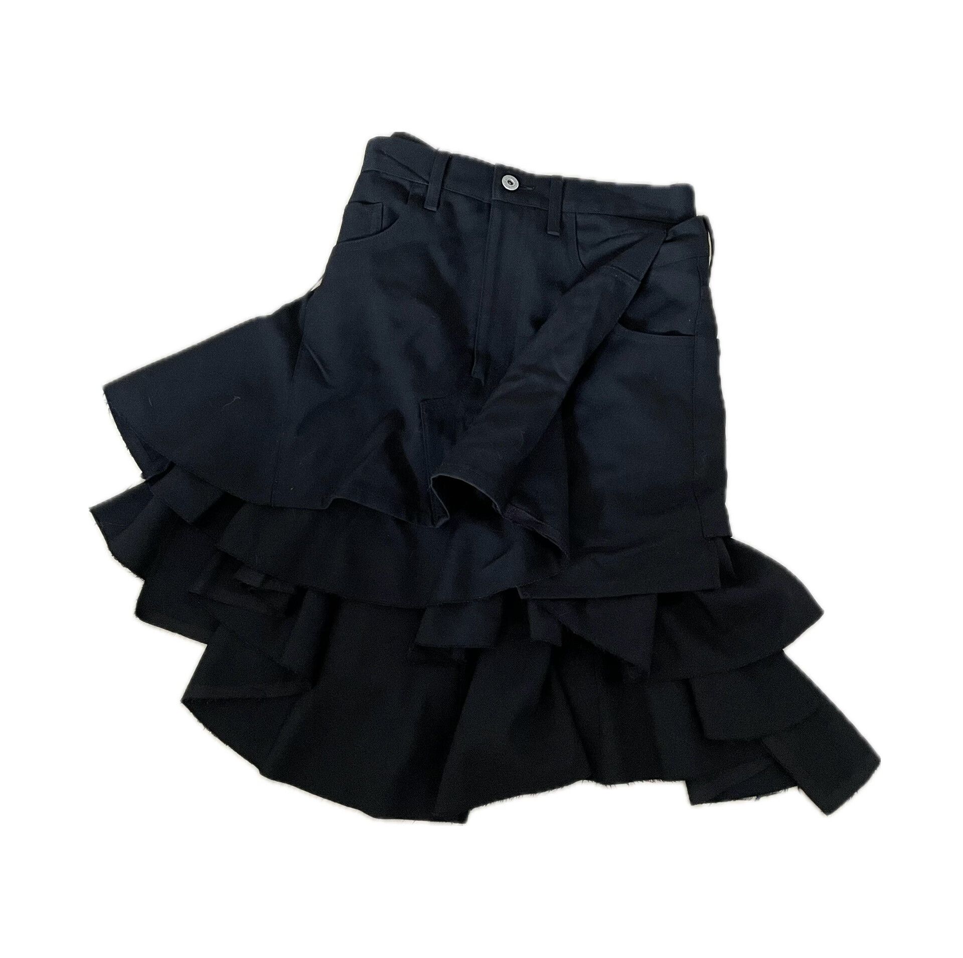 Junya Watanabe junya watanabe irregular vintage half skirt Size 26" / US 2 / IT 38 - 1 Thumbnail