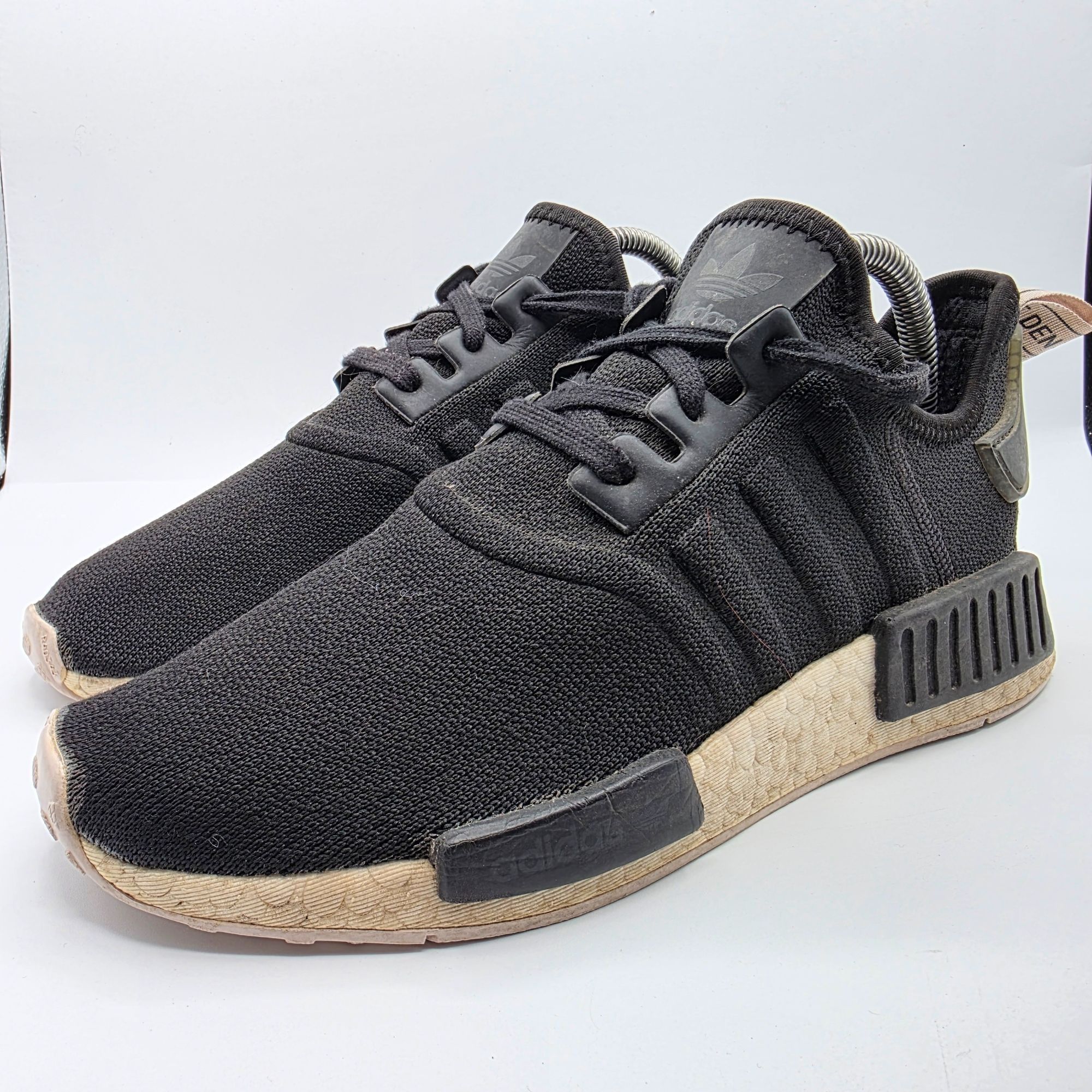 Adidas Adidas NMD R1 Boost Womens Size 9 Black Shoes Athletic Outdo Size US 9 / IT 39 - 4 Thumbnail