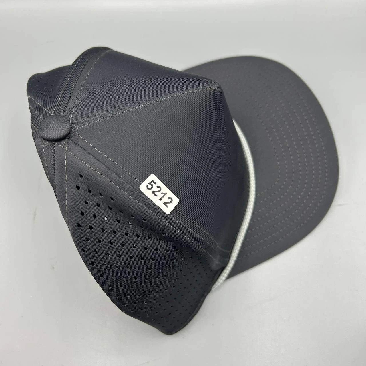 The Game The Game Hat Men Black Gray Blank Plain Snap Back Cap New Size ONE SIZE - 9 Thumbnail