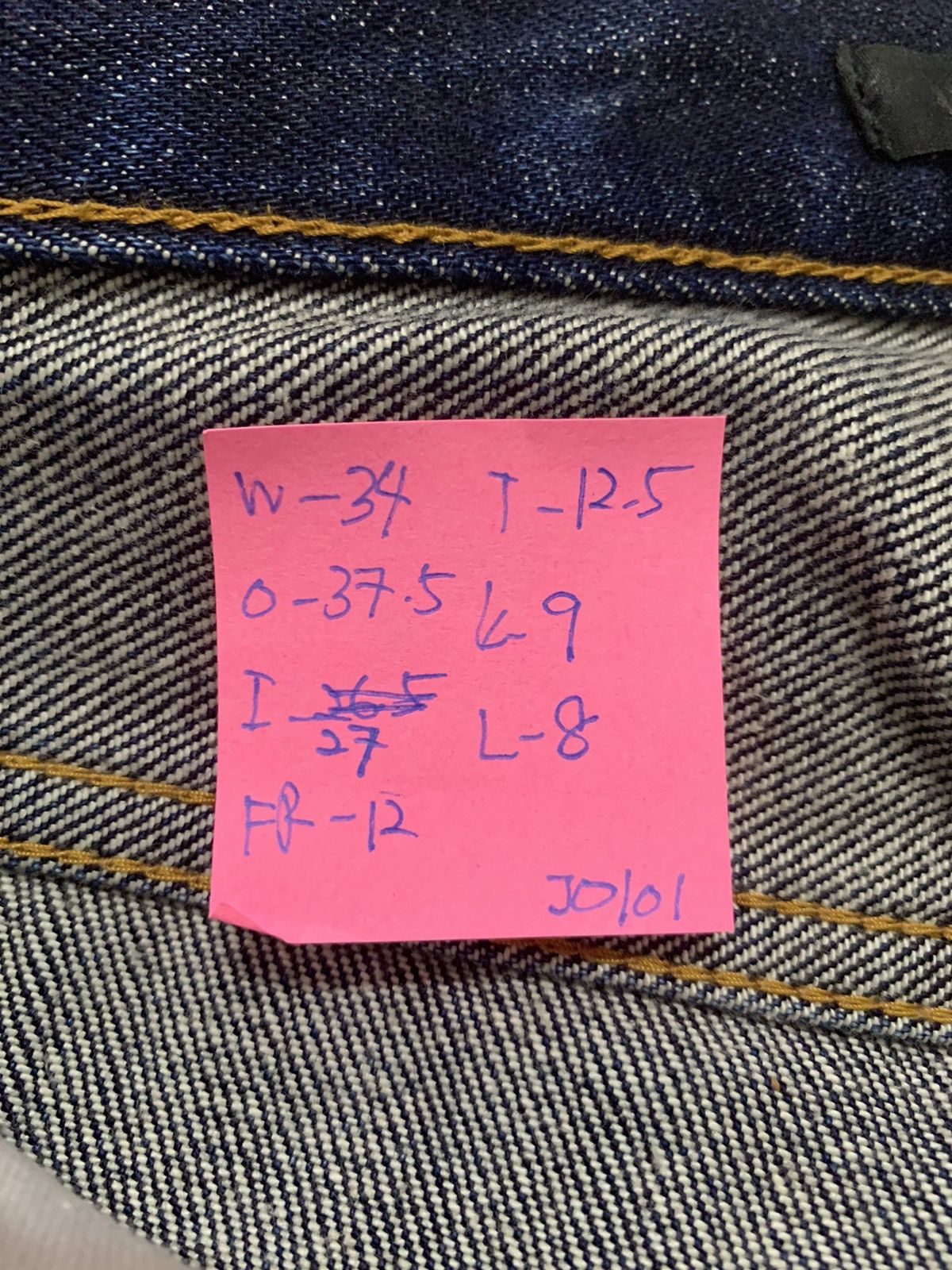Japanese Brand Vtg Japanese Uniqlo Baggy Faded Jeans W34x27 Size US 34 / EU 50 - 16 Thumbnail