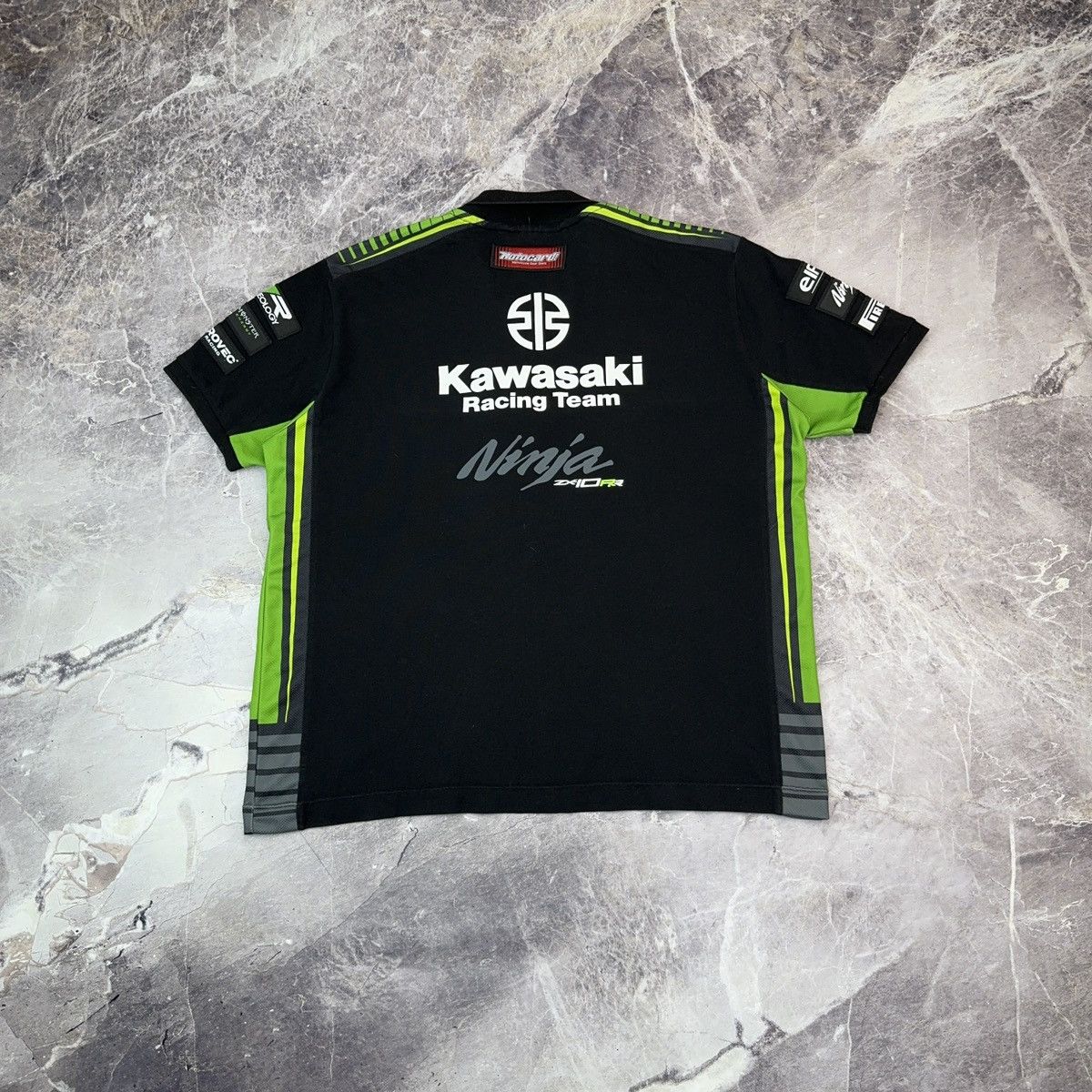 Other Kawasaki T shirt Motosport Racing Team Polo Shirt Mens 2XL Size US XXL / EU 58 / 5 - 2 Thumbnail