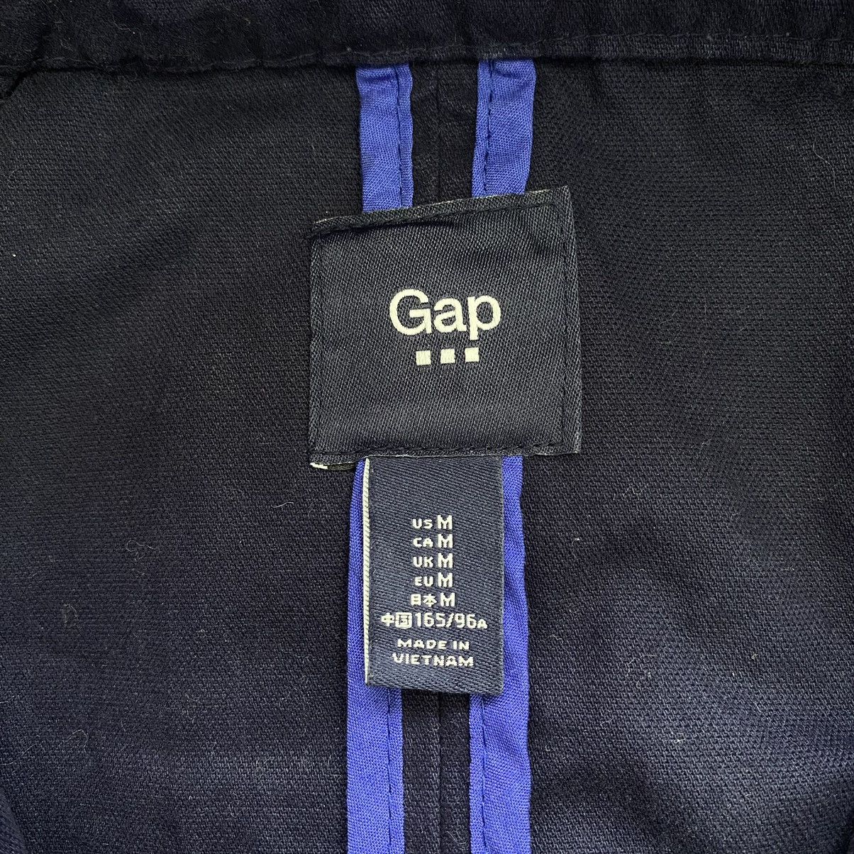 Gap Vintage GAP Button Up Overcoat Navy Denim Jeans Coat Size US M / EU 48-50 / 2 - 3 Thumbnail