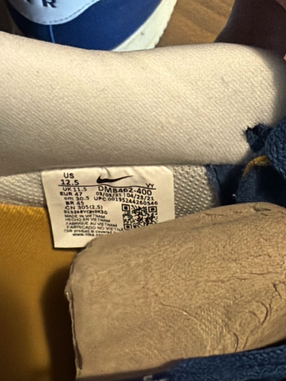 Nike × Undefeated Nike X Undefeated AF1 5 on it Size US 12.5 / EU 45-46 - 12 Thumbnail