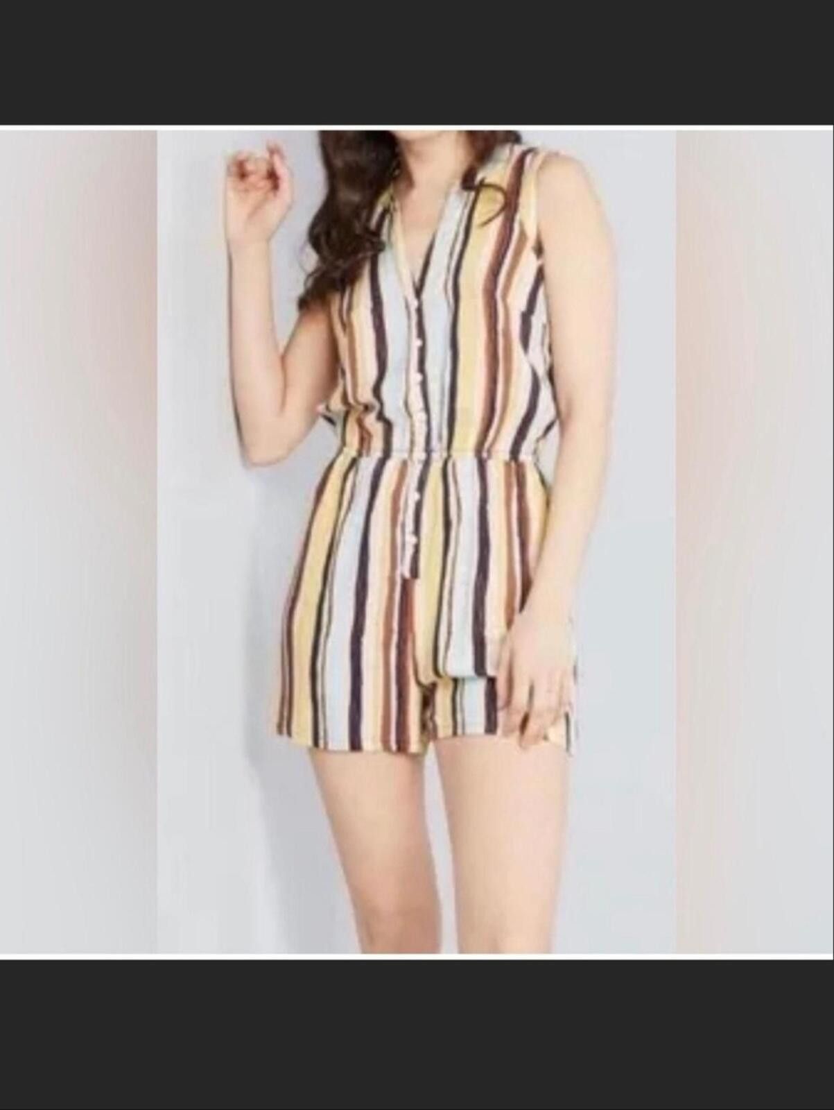 Other Modcloth Cafe Au Soleil Romper Size 42" / US 20 - 1 Thumbnail