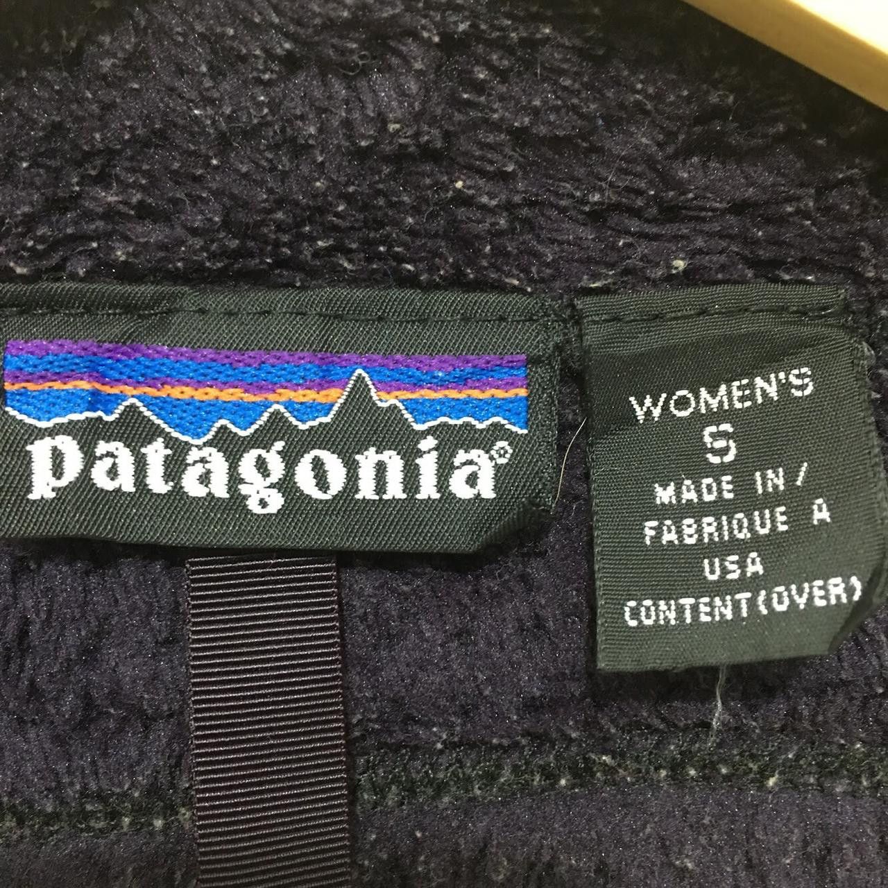 Patagonia Vintage PATAGONIA Black Fleece Jacket Polartec Made In USA Size US S / EU 44-46 / 1 - 4 Thumbnail