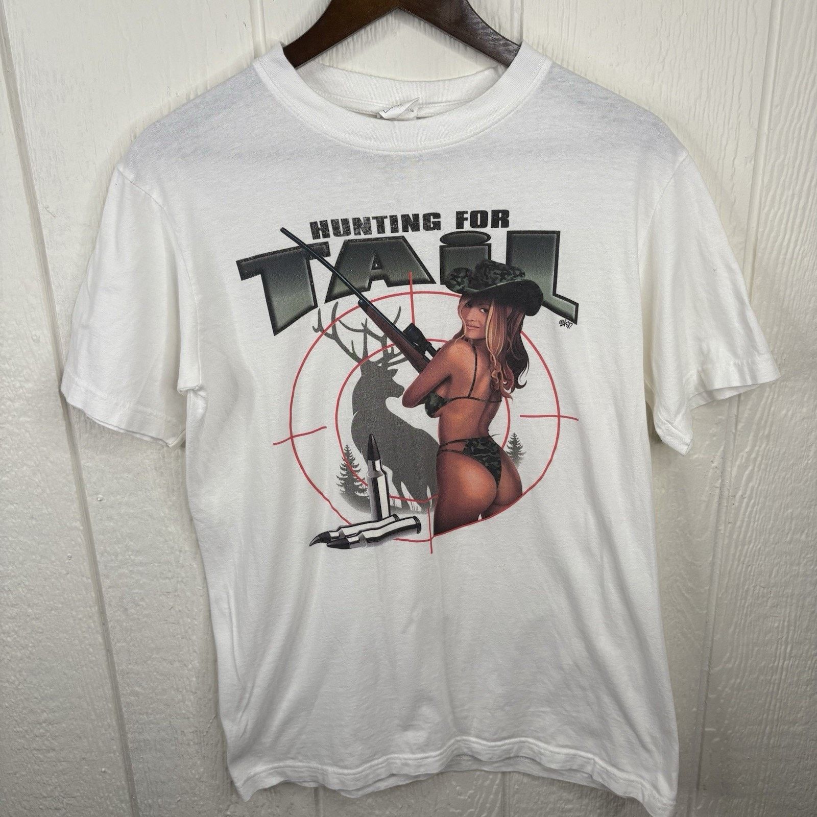 Other Vintage Hunting For Tail Tee Size Medium Size US M / EU 48-50 / 2 - 1 Thumbnail