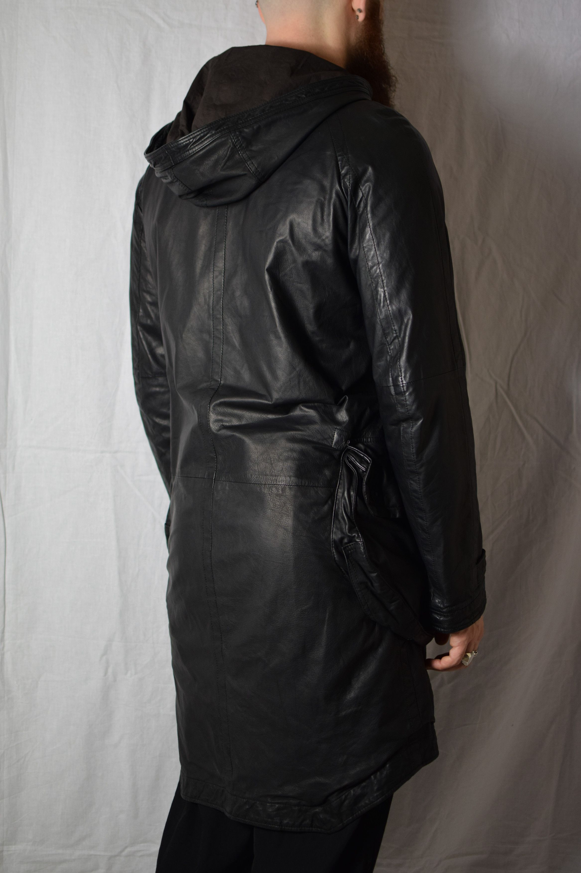 Julius Julius SS08 Leather Gasmask Coat - 217COM6 Size US M / EU 48-50 / 2 - 10 Thumbnail