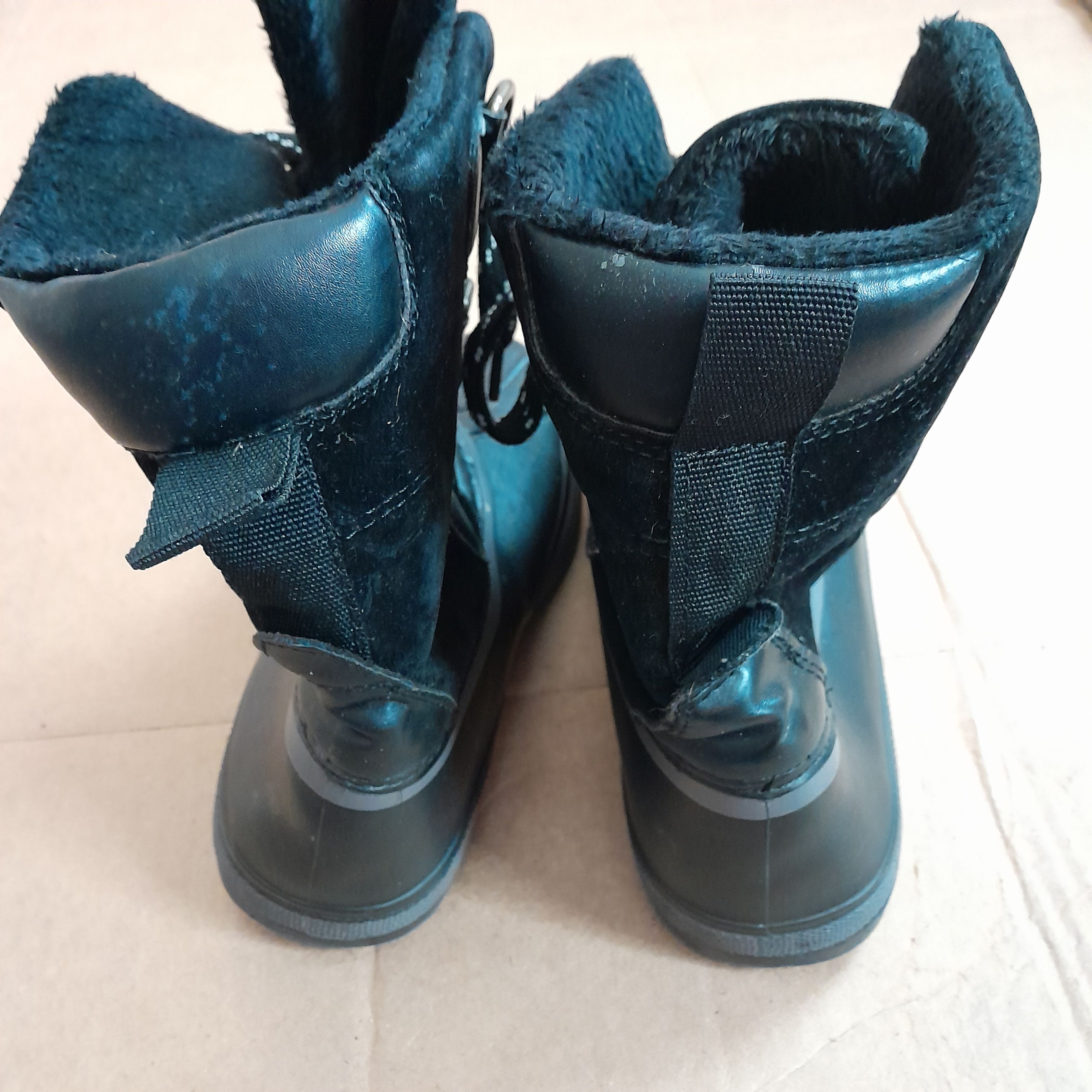 Other Bamboo Women’s Black Ankle Round Toe Boots Size US 6 / IT 36 - 2 Thumbnail