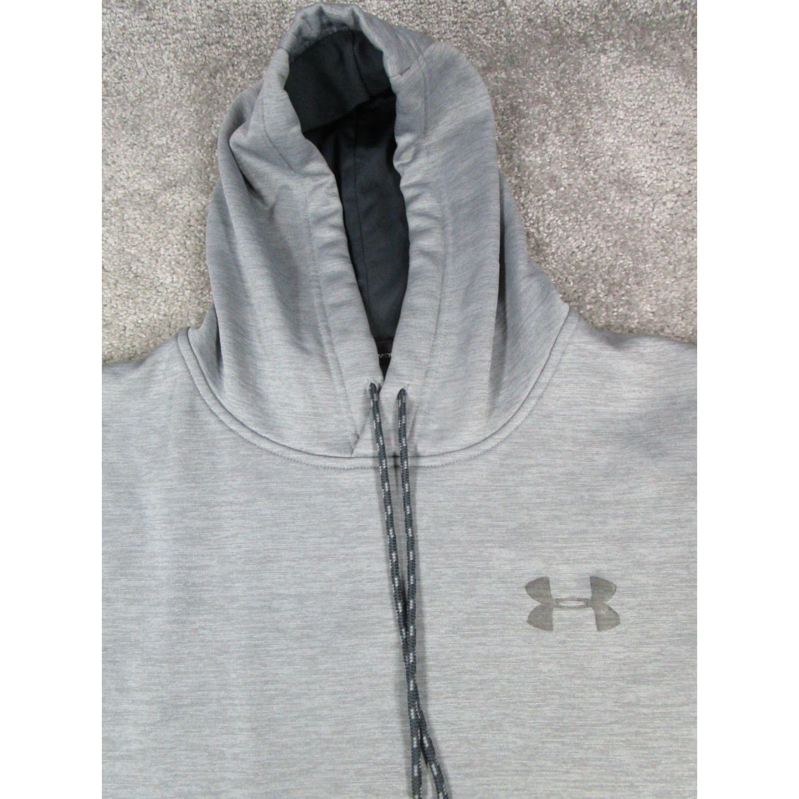 Under Armour Under Armour Storm Hoodie Mens M Gray Pullover Hoodie Gym & Training Running Mens Size US M / EU 48-50 / 2 - 2 Thumbnail