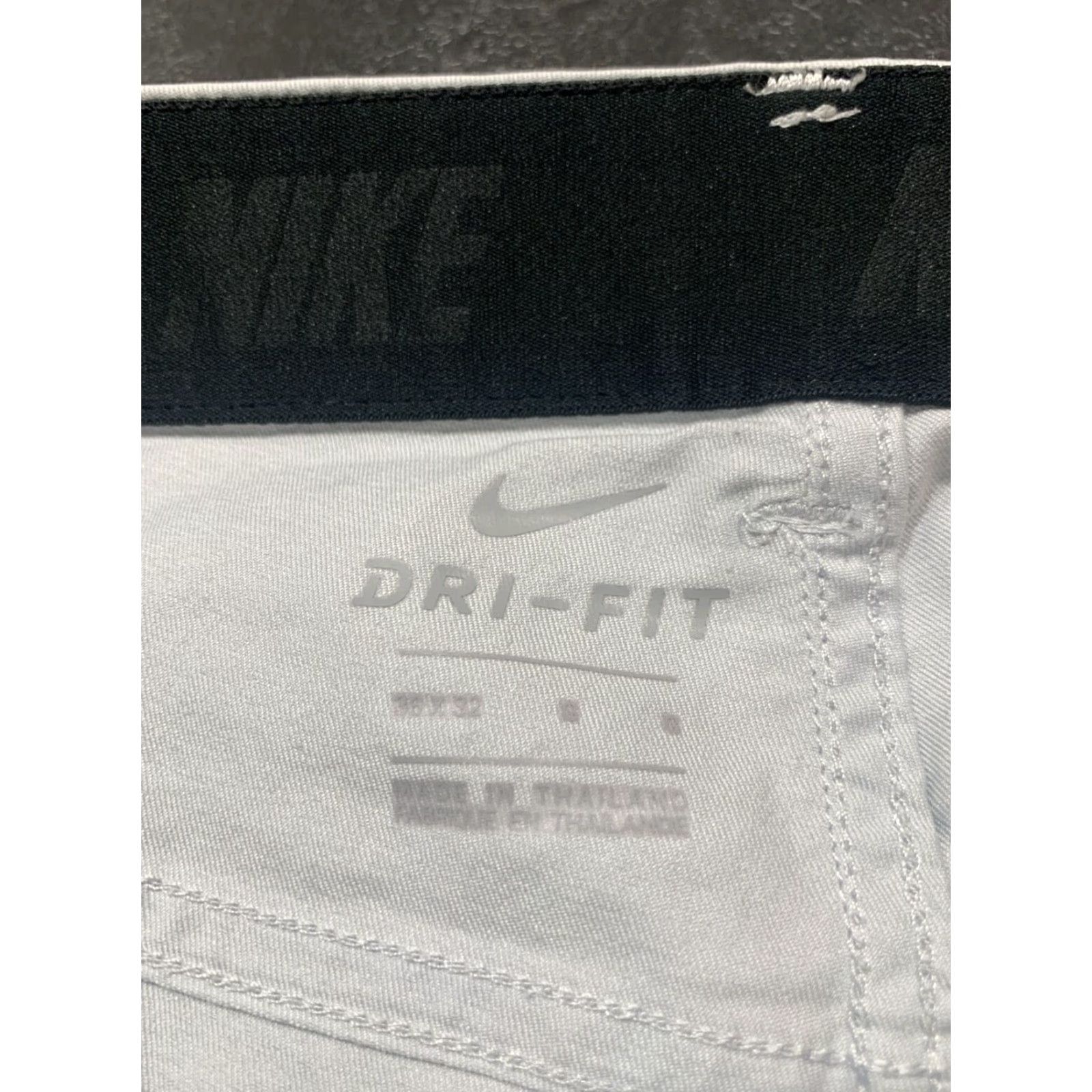 Nike NIKE Pants Mens 38x31 Gray Chino Dri-FIT Flat Front Regular Fit Size US 38 / EU 54 - 4 Thumbnail